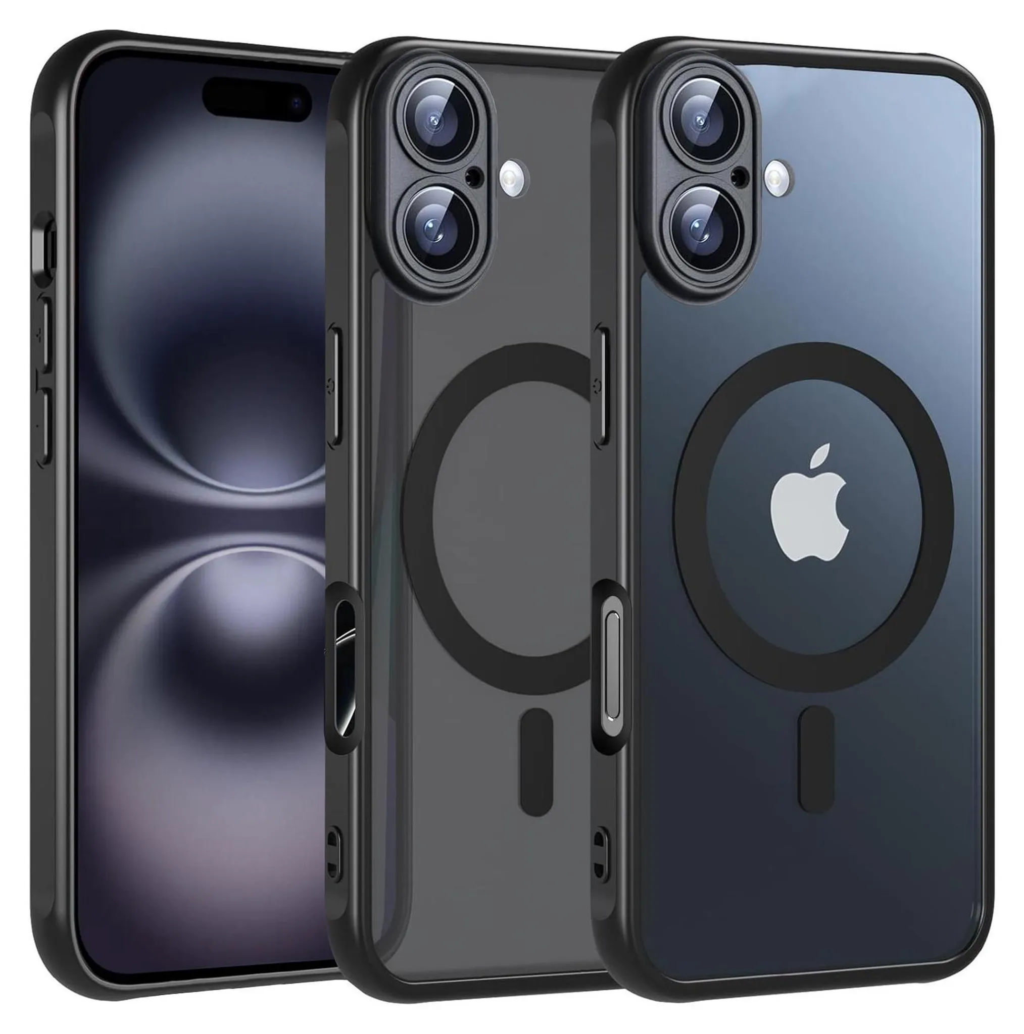 Cover Per Xiaomi Redmi Note 12S 4G | Silicone TPU Con Supporto Ad Anello Magnetico | Blu - 2