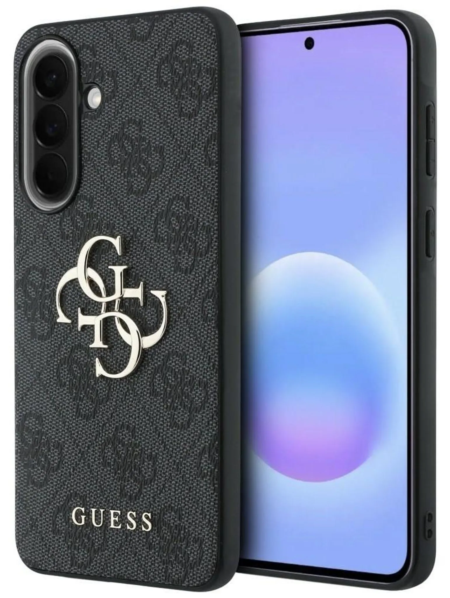 Handyhlle fr Galaxy A57 5G, Guess Hardcase Leather,