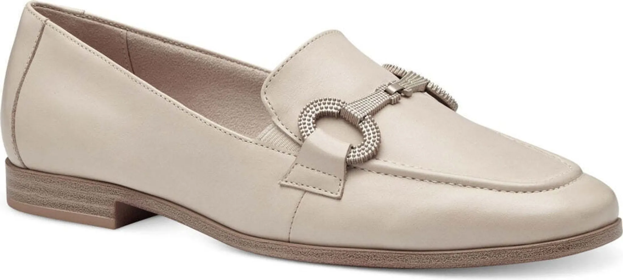 Tamaris 1-1-24714 moccasin en synthétique gris clair vernis