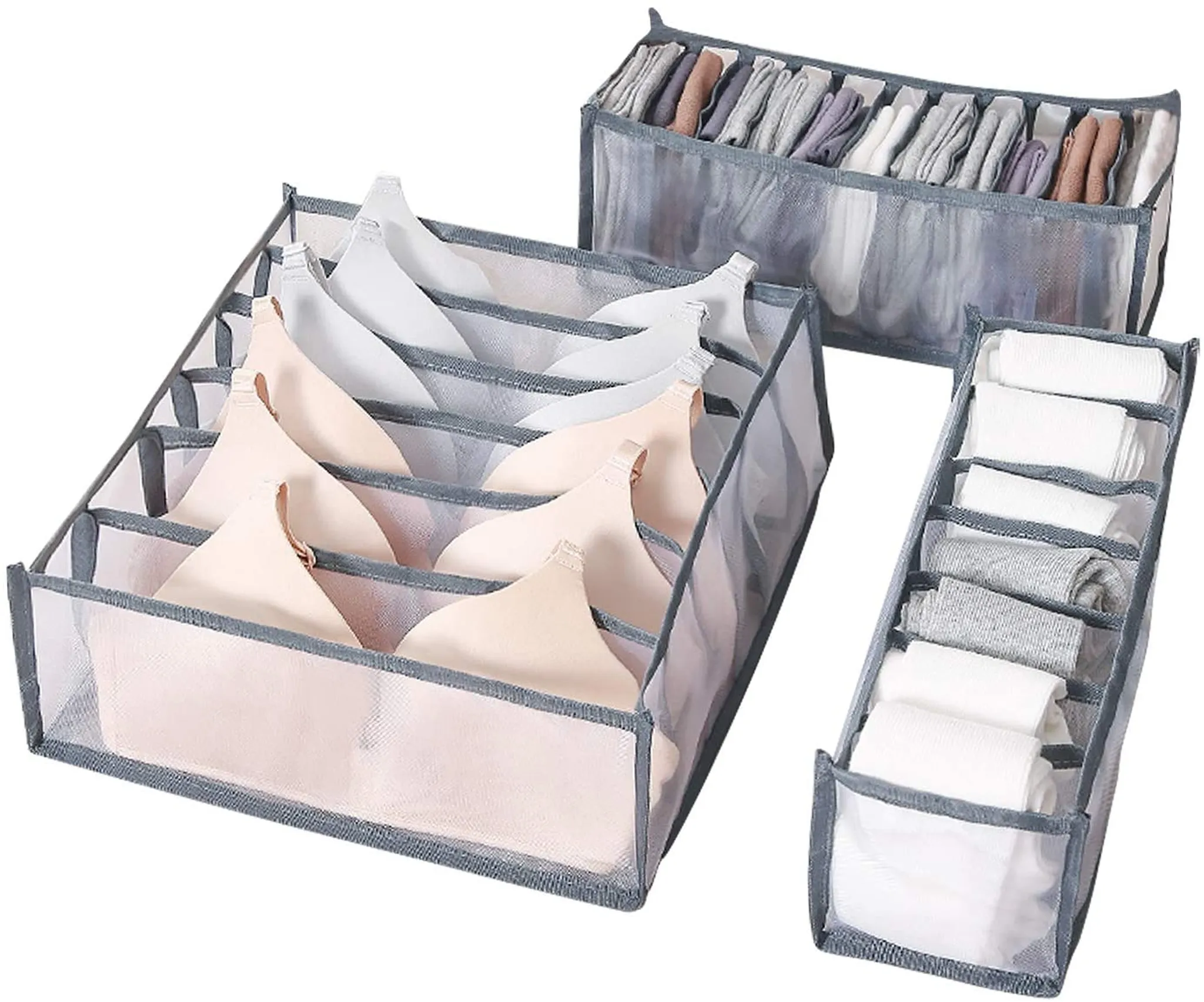 Jormftte Aufbewahrungsbox Schubladen Ordnungssystem,Kleiderschrank Schrank  Organizer für Hosen