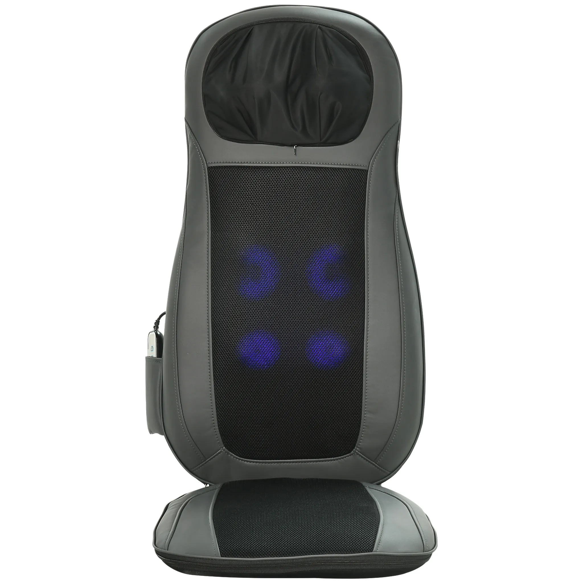 Massage-Sitzauflage w/Wärmefunktion+Vibration, Rückenmassagegerät für  Stühle 12V