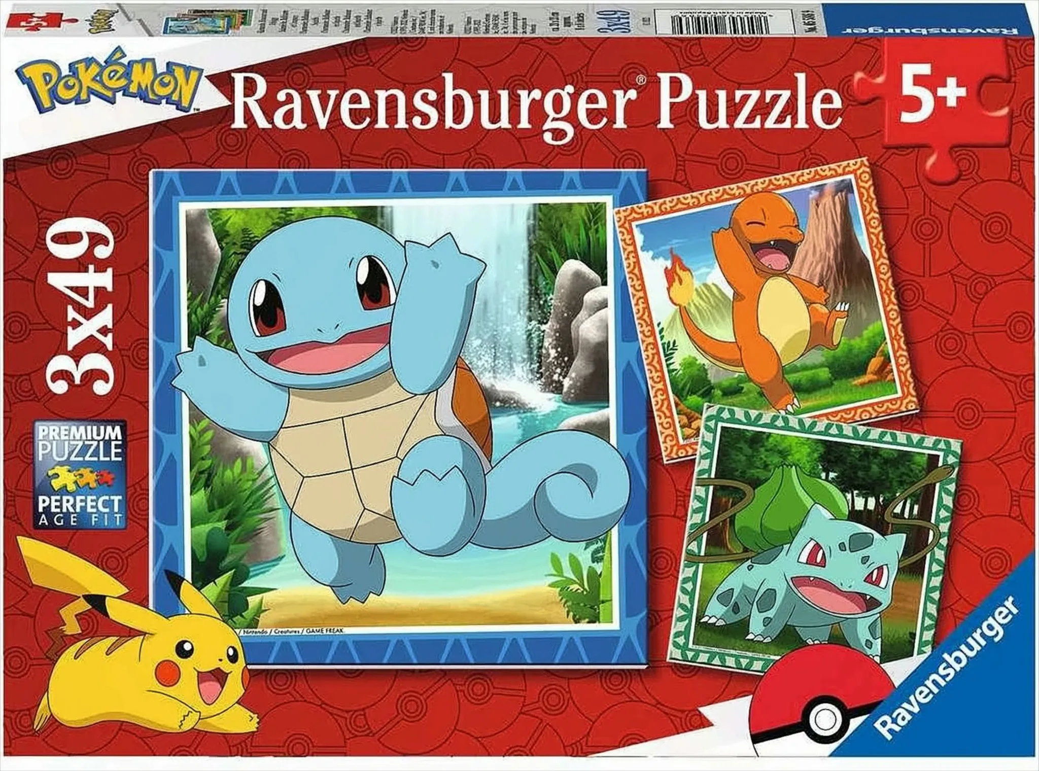 Ravensburger Kinderpuzzle - 05082 Witzige Minions - Puzzle für Kinder ab 5  Jahren, mit 3x49 Teilen