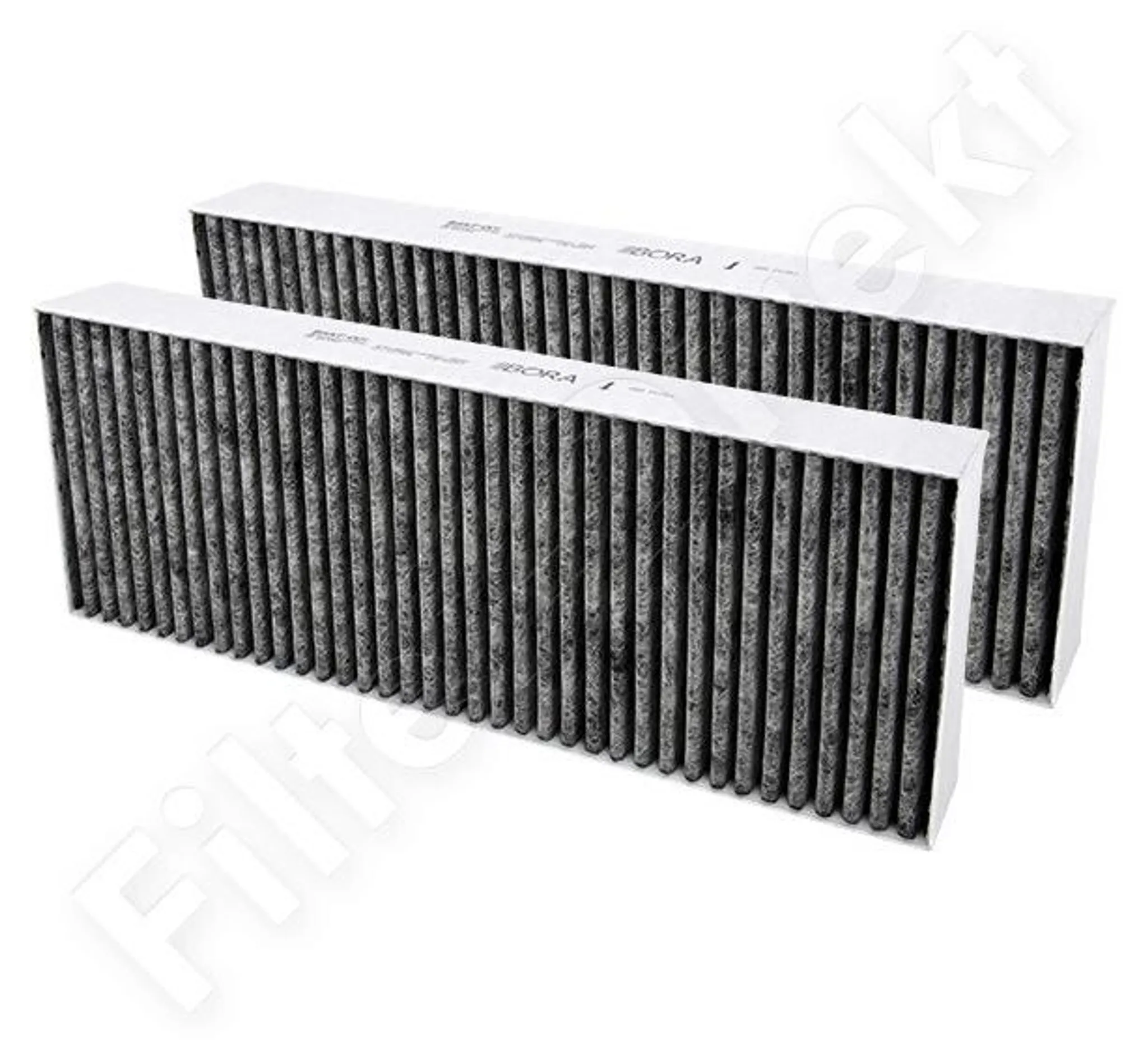 Daniplus 2er Set Aktivkohlefilter – Passend Für BORA Basic, BAKF, BIU Und Weitere Modelle (340x123x42 Mm)