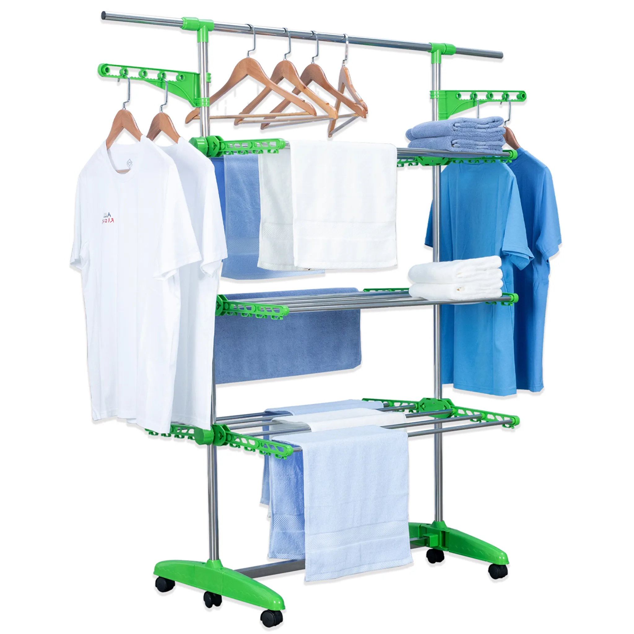 NYVI Premium Wäscheständer LaundryFlex Plus