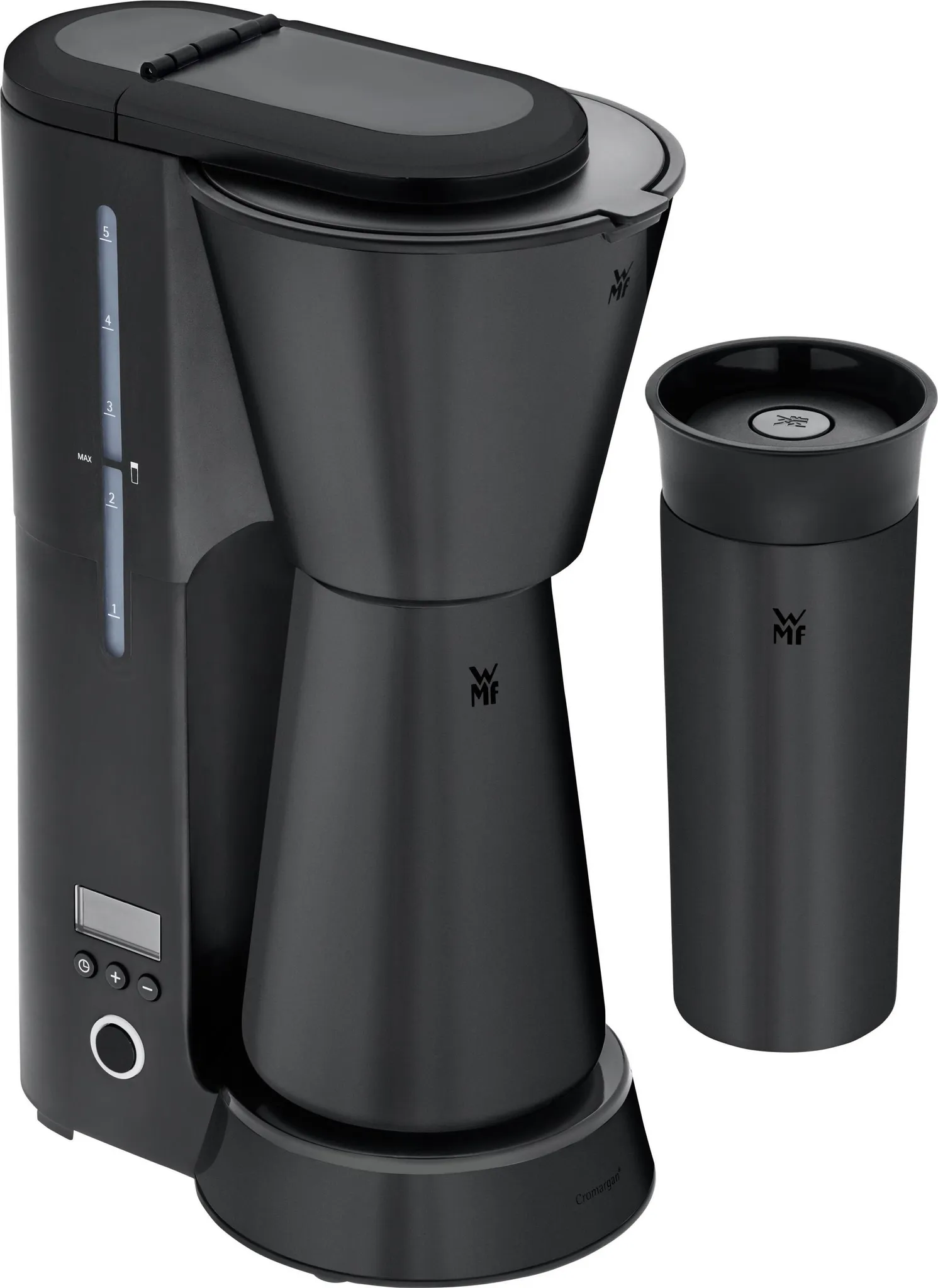 WMF Stelio Aroma Filterkaffeemaschine Mit Thermoskanne – Für 8 Tassen, Edelstahl, Tropfstopp & Einfache Bedienung