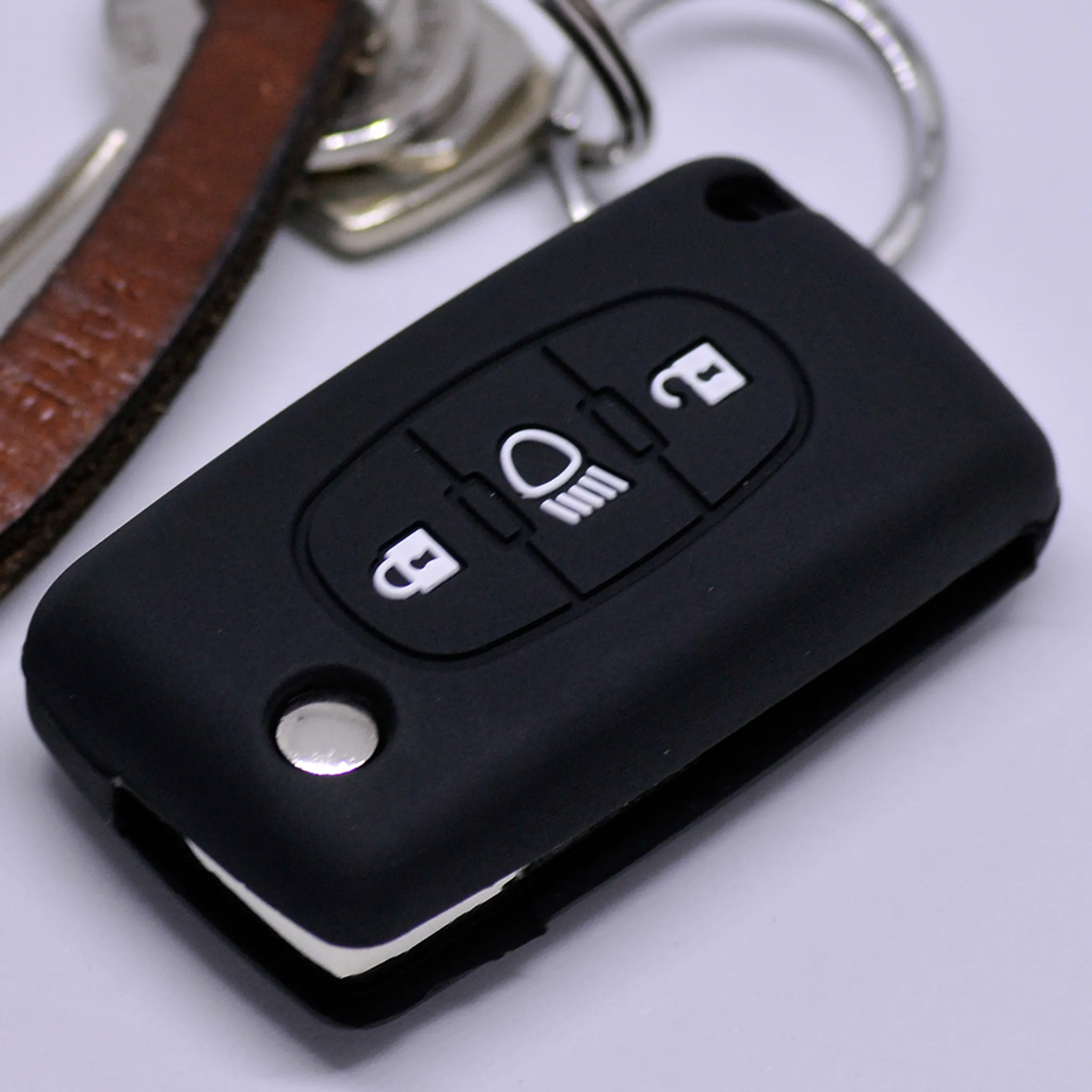 Auto Schlüssel Gehäuse HU83 für Peugeot/CITROEN C4 Picasso C5 C8