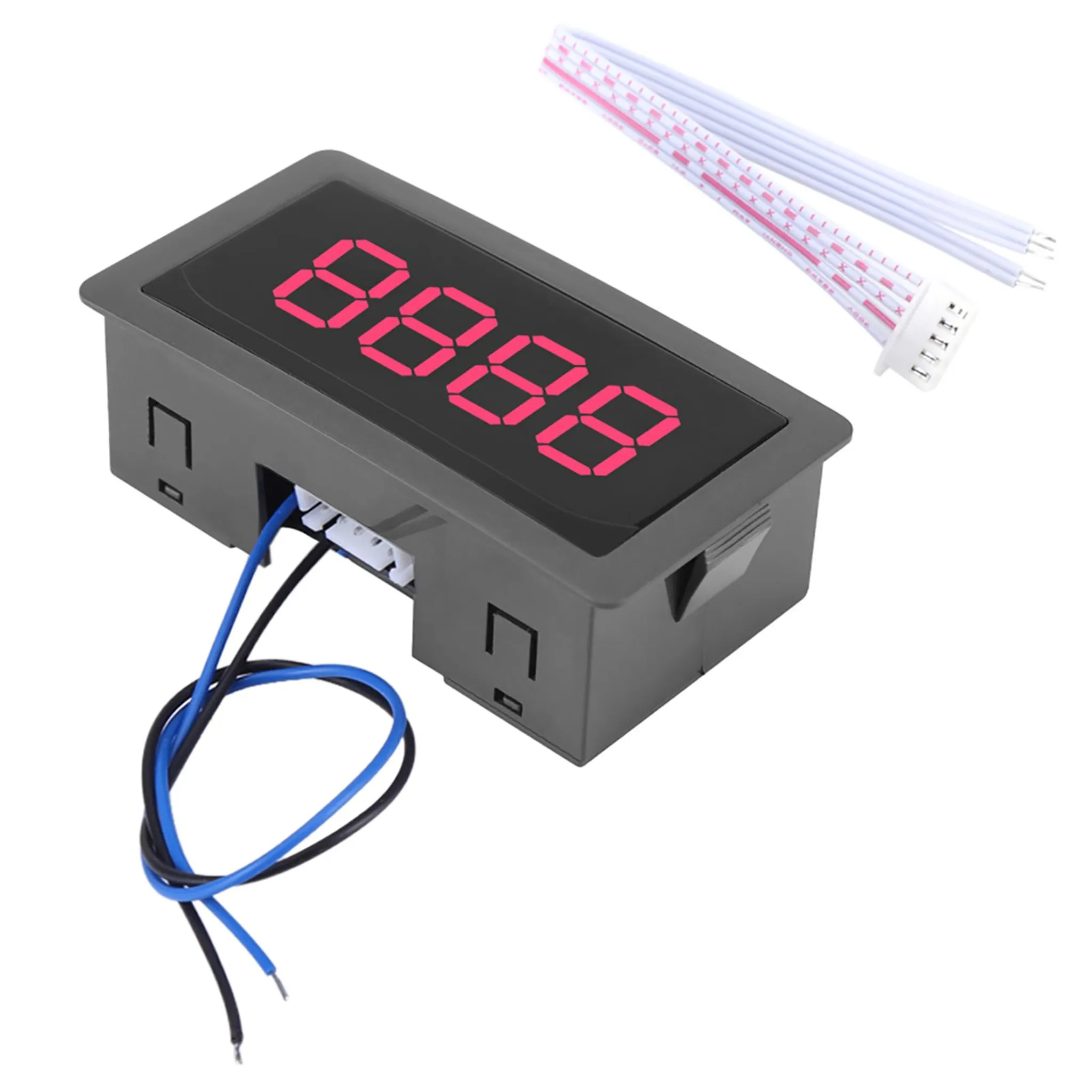 Digitaler Drehzahlmesser DT-2234C+ – Berührungsloser Fototachometer, 2,5–99.999 U/min, LCD 5-stellig, Mit Reflexband – Für Motor & Maschinen