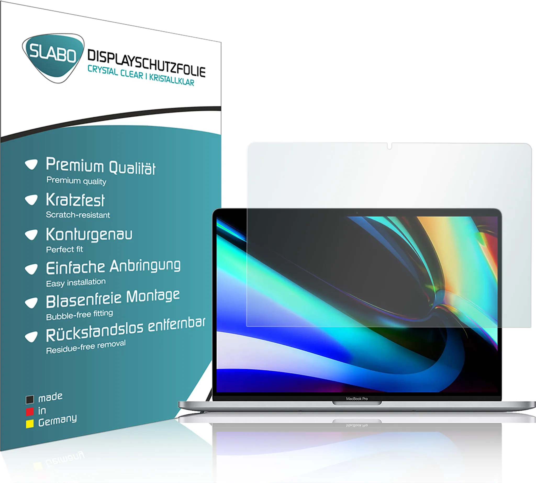 Display-Schutzfolie Für De'Longhi PrimaDonna Class ECAM 550.85.MS - 2x Klar & Kratzfest