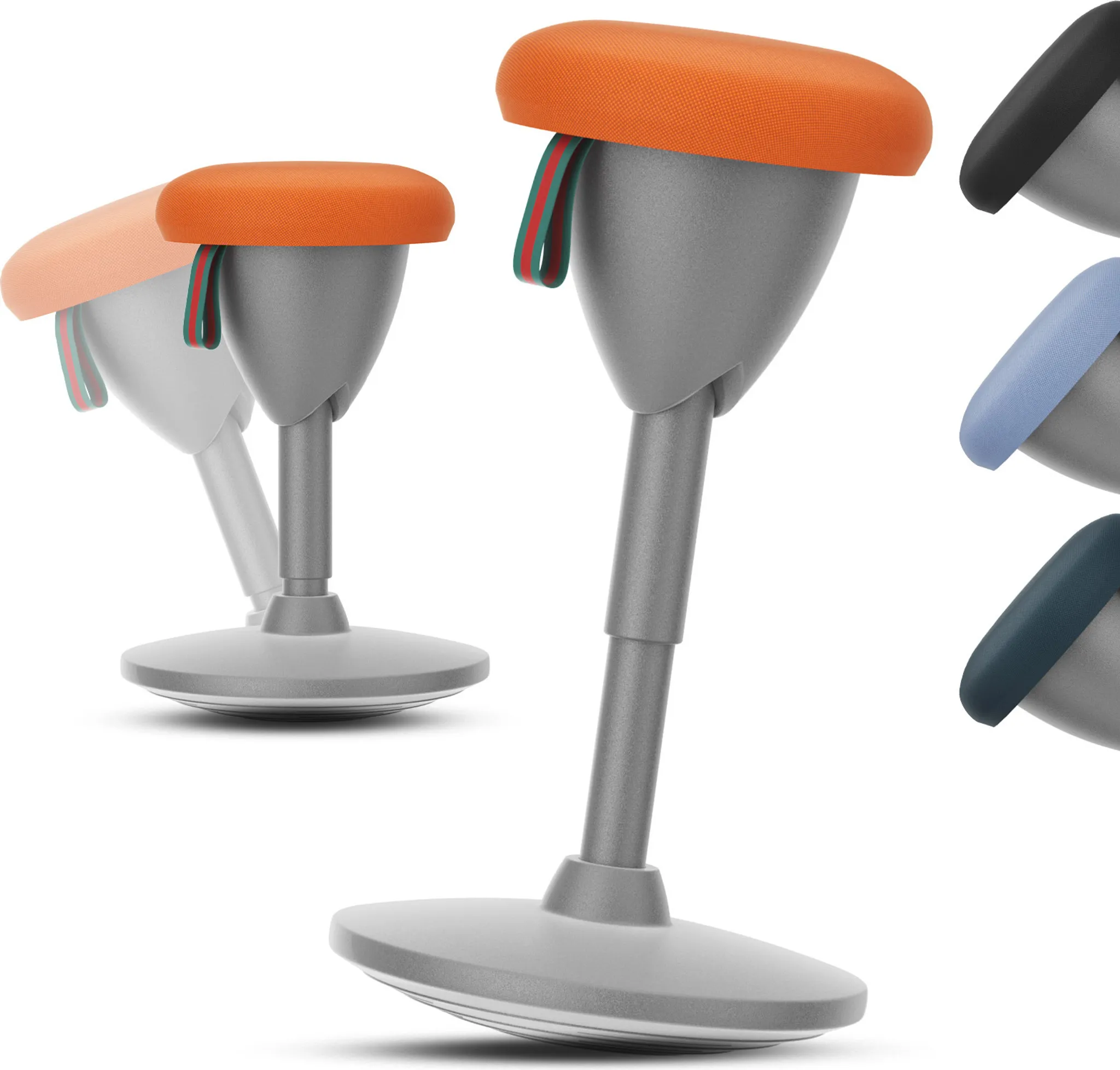 Wasserdichte Hocker-Bezüge Rund - 2 Stück Gepolsterte Sitzkissen Für Barhocker