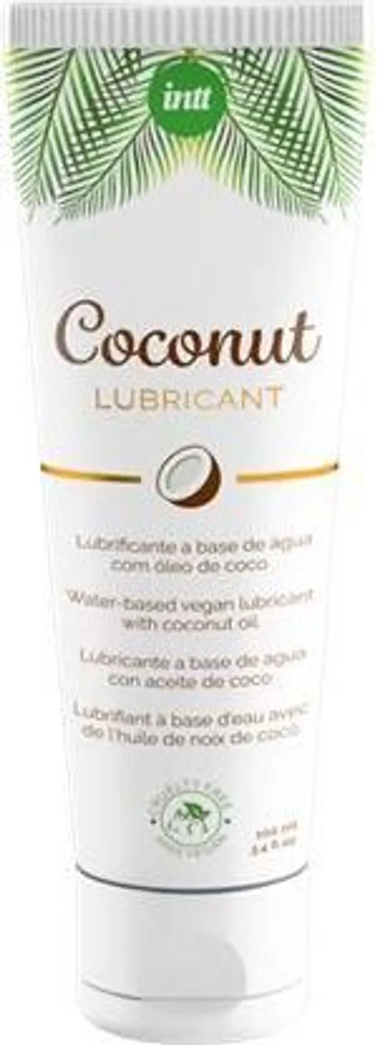 Gleitmittel auf Wasserbasis Kokosnuss 100% Vegan 100ml
