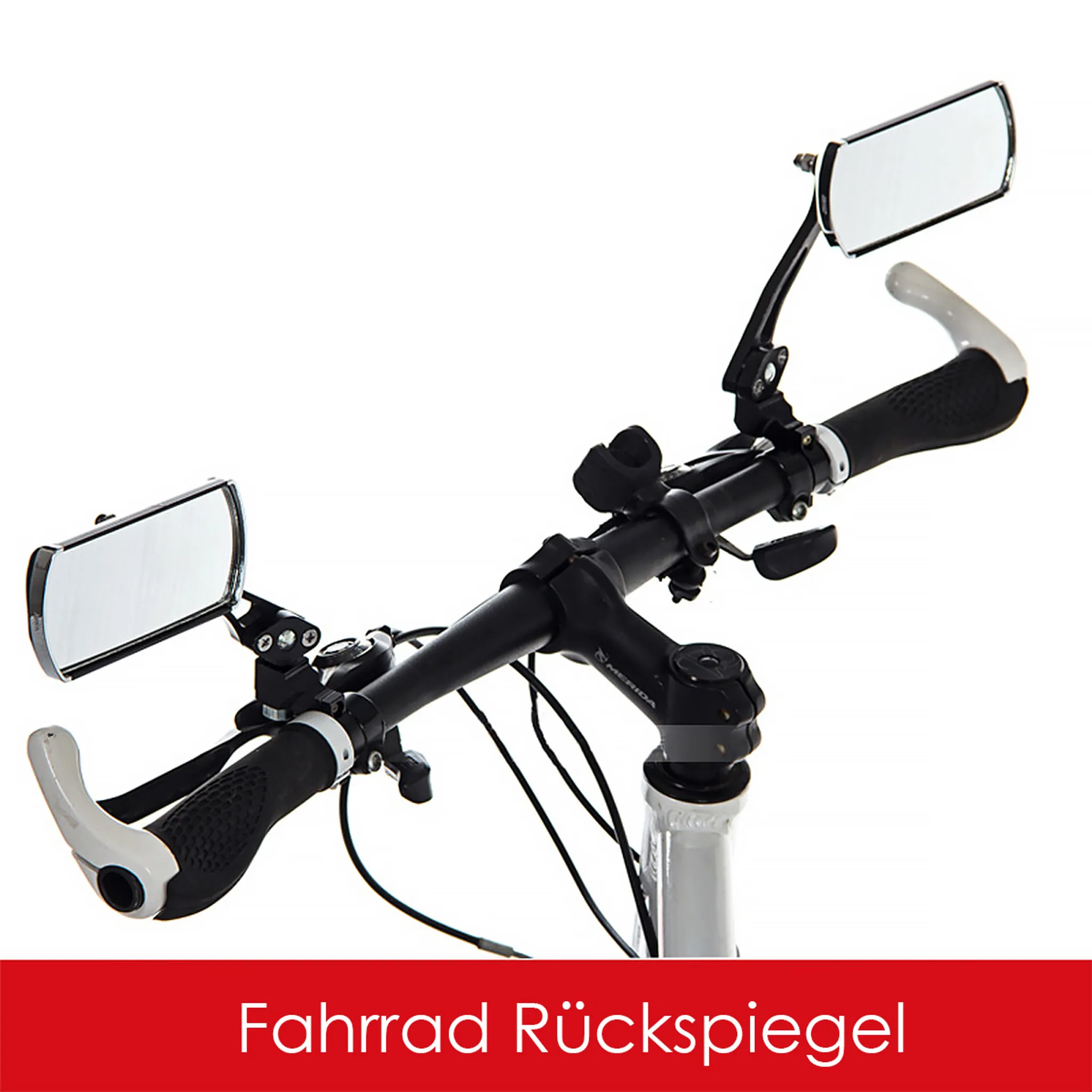 MidGard Fahrrad Rückspiegel-Set für Links und