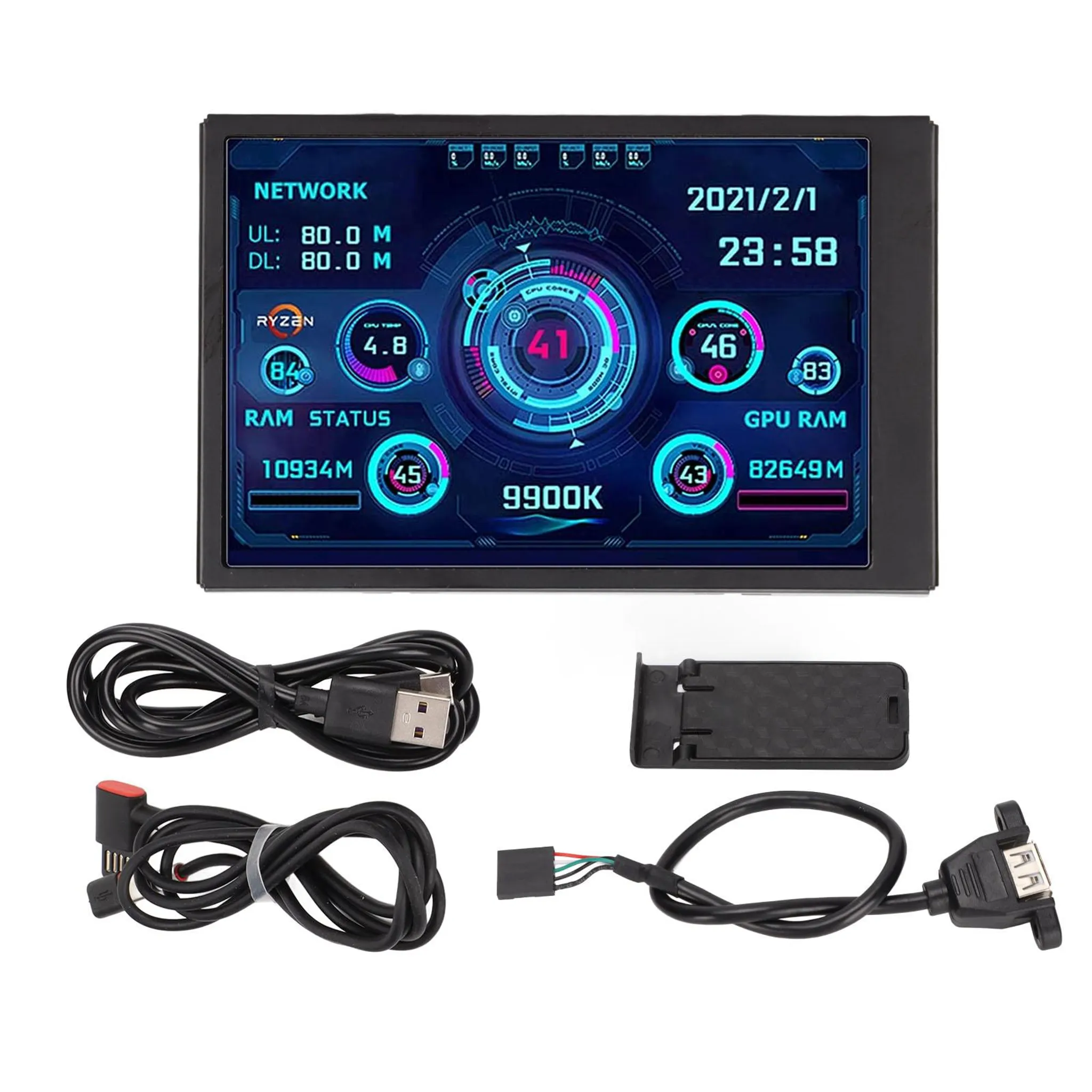 CABLEPELADO Pulsante di accensione scheda madre ATX | Power Switch Jumper 2 pin 50 cm