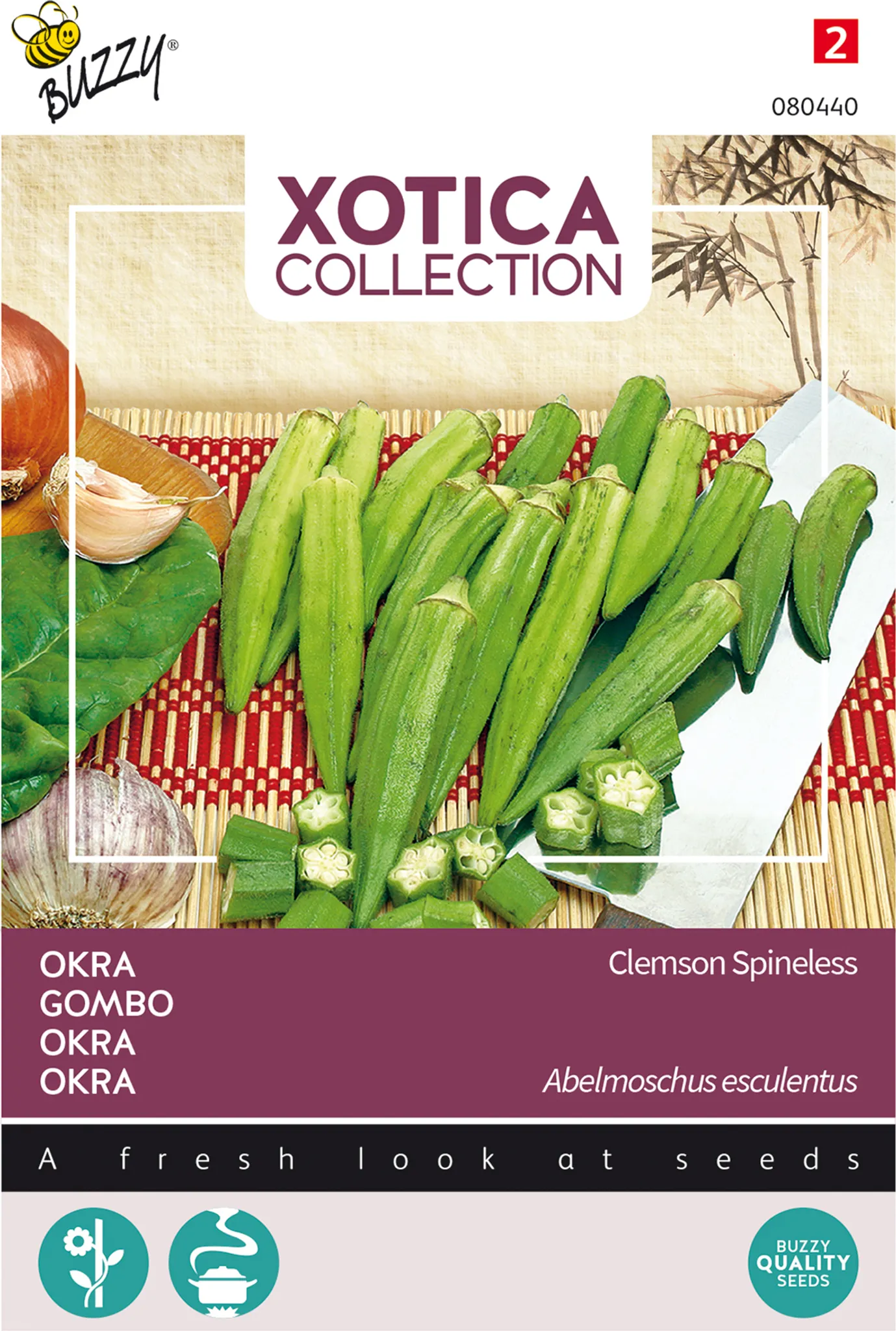 Semi Di Okra Clemson Spineless - 6g Per Orto Domestico - Foto 3