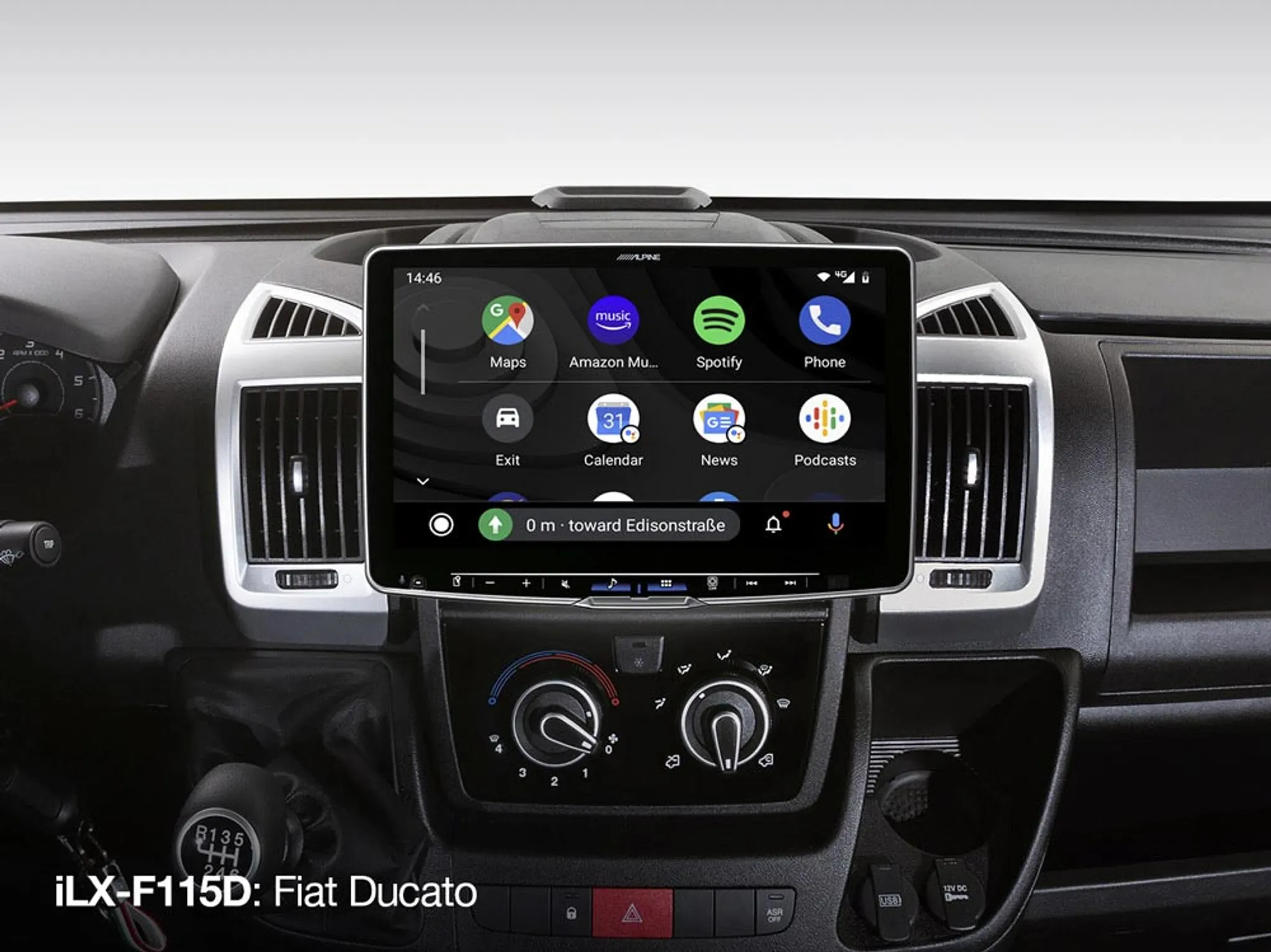 Alpine - iLX-W690D Autoradio und Digital-Media-Station mit 7-Zoll  Bildschirm, DAB+, Apple CarPlay und Android Auto