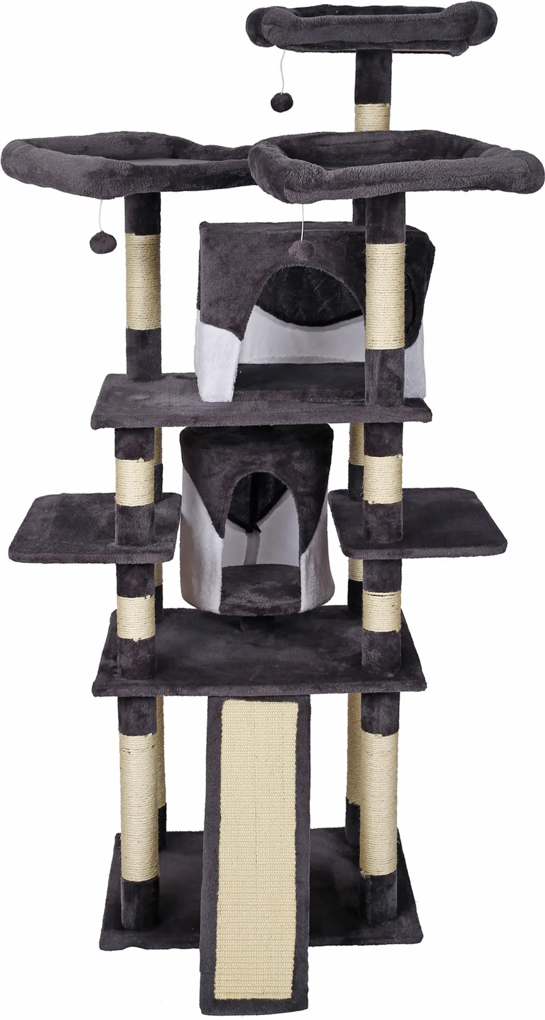 Katzen Kratzbaum XXL Deckenhoch Höhenverstellbar FIORA (Neu Und