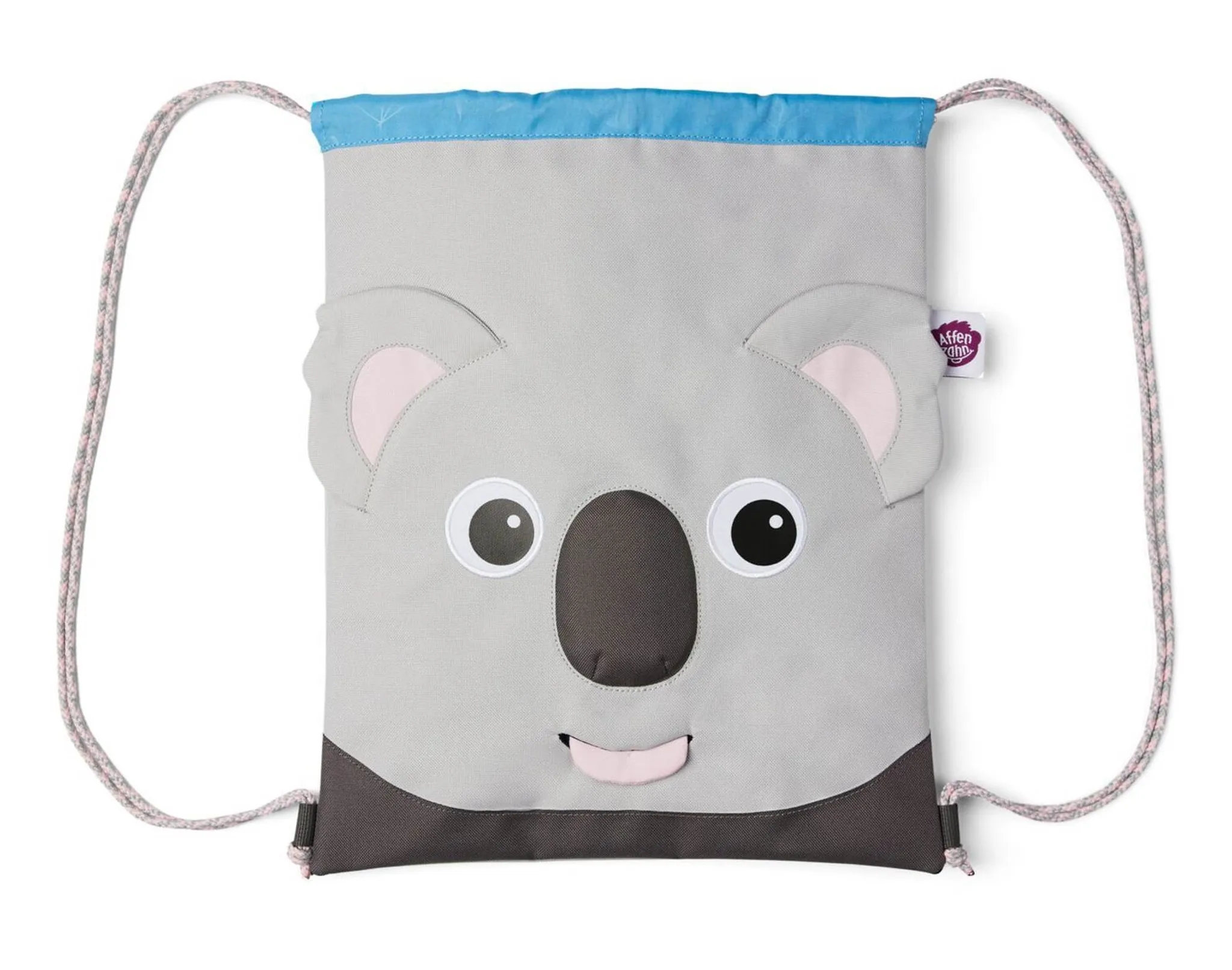 Affenzahn Koala Turnbeutel Grau Grau One Size