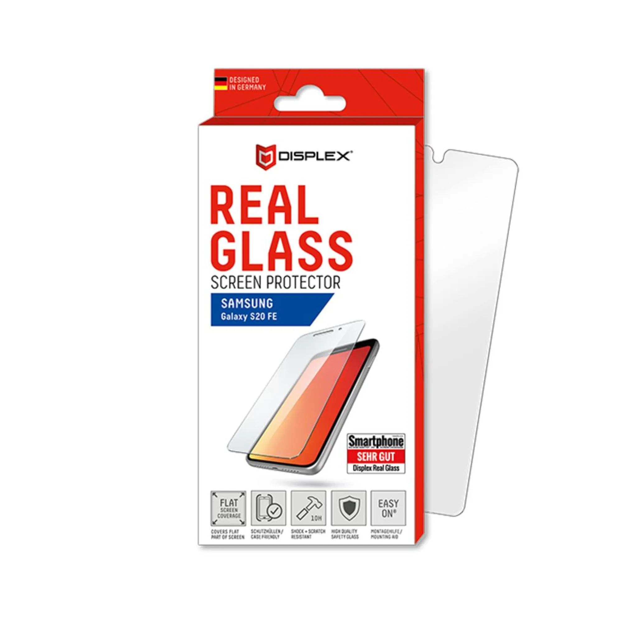 DISPLEX 01351  Displex Screen Protector (10H) for Samsung Galaxy