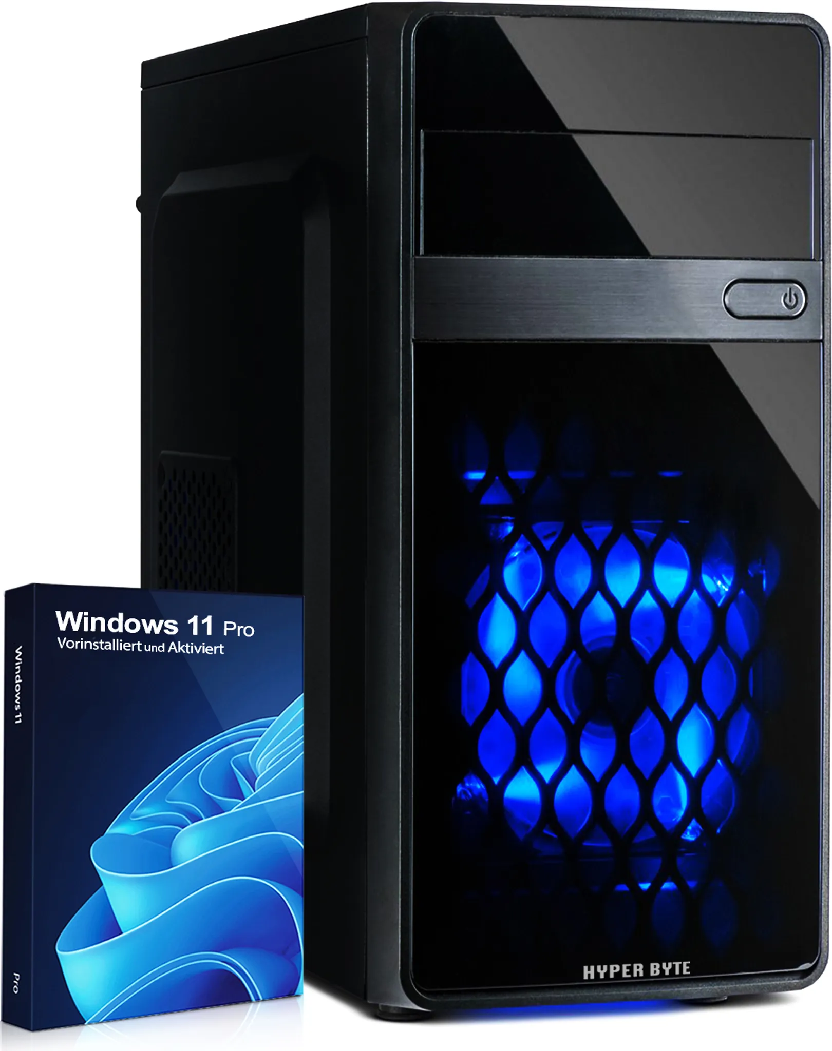 HYPER BYTE® Office PC – Computer mit Intel Quad Core i7 mit 3,9 GHz | 32 GB RAM | 1 TB SSD | Win 11 Pro | WLAN | USB 3.0 | High End Office Tower-Pc HYPER BYTE® Office PC – Computer mit Intel Quad Core i7 mit 3,9 GHz | 32 GB RAM | 1 TB SSD | Win 11 Pro | WLAN | USB 3.0 | High End Office Tower-Pc