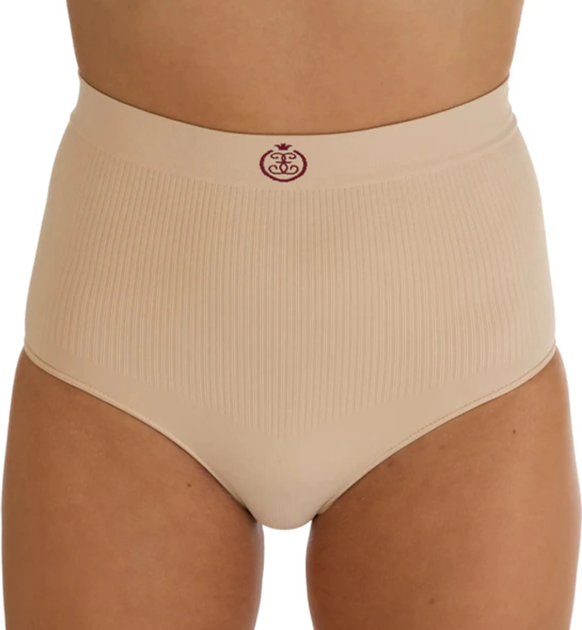 Slip per stoma Comfizz a vita alta Beige, M/L