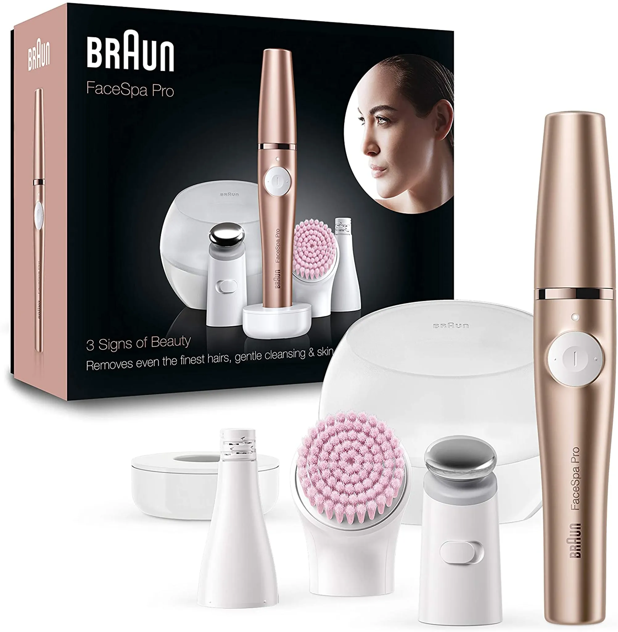 Braun FaceSpa 921 Beauty für 3-in-1 Pro Gerät Gesicht das