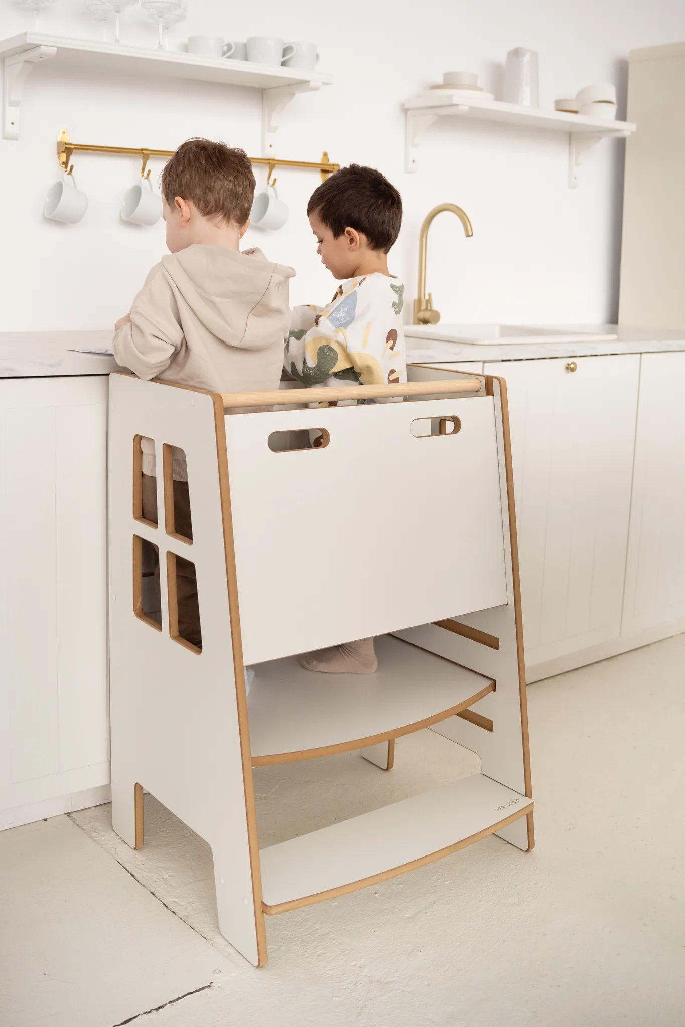Oberfräser Hebebasis, 4 Backen Klemm Aluminiumlegierungs Frästisch Hebesystem Basis Mit Edelstahl Stützstange, Mit Kurbel