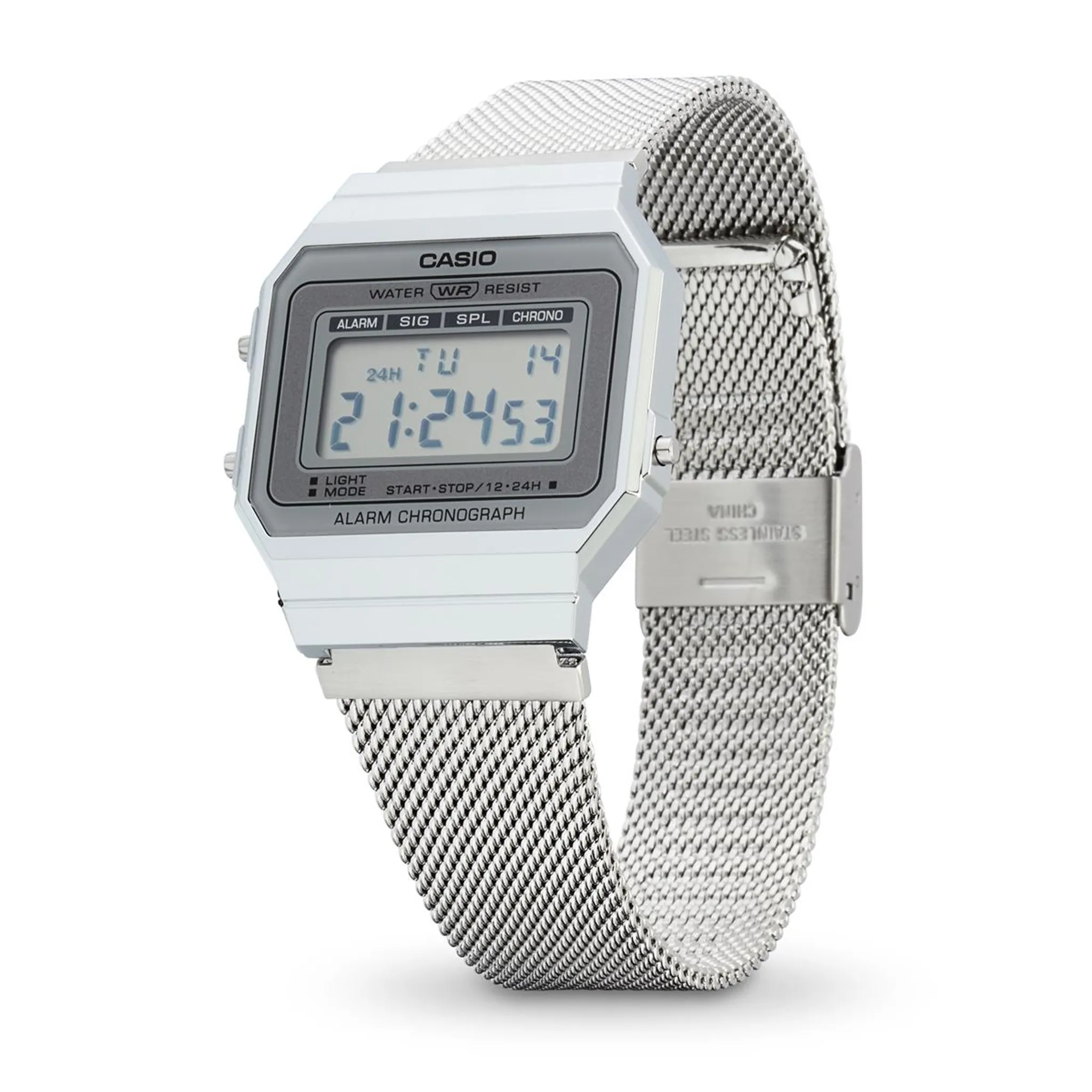 Casio Retro Damenuhr LA680WEA-7EF Uhr Alarm Digital Armbanduhr