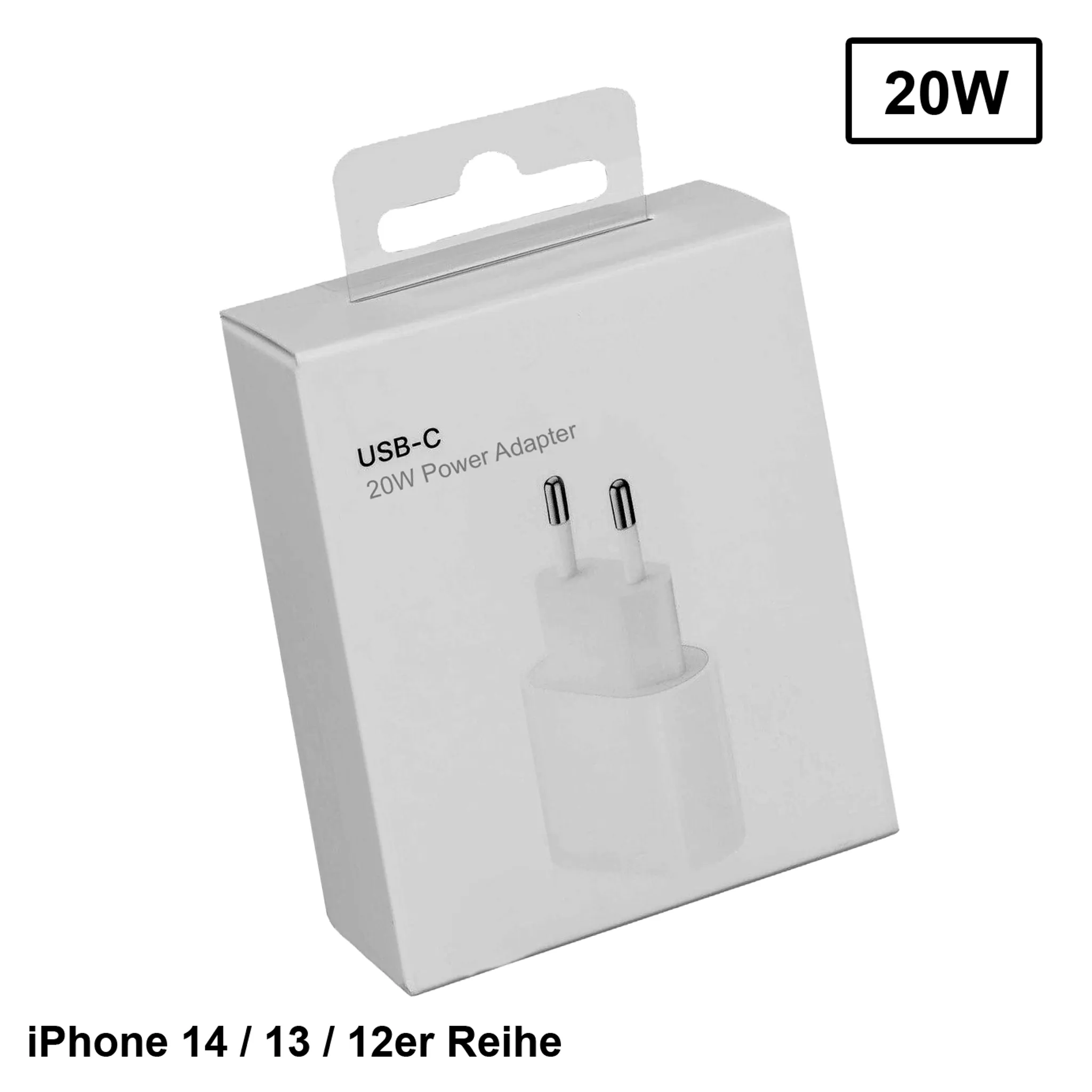 1m) 18W USB C/USB A MagSafe Charger Ladegerät Weiss