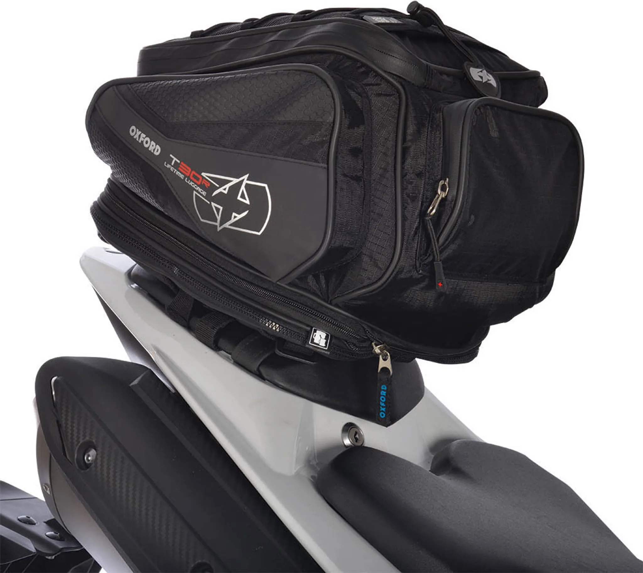 OXFORD T30R Tail Pack Black 30L Sakwy rowerowe