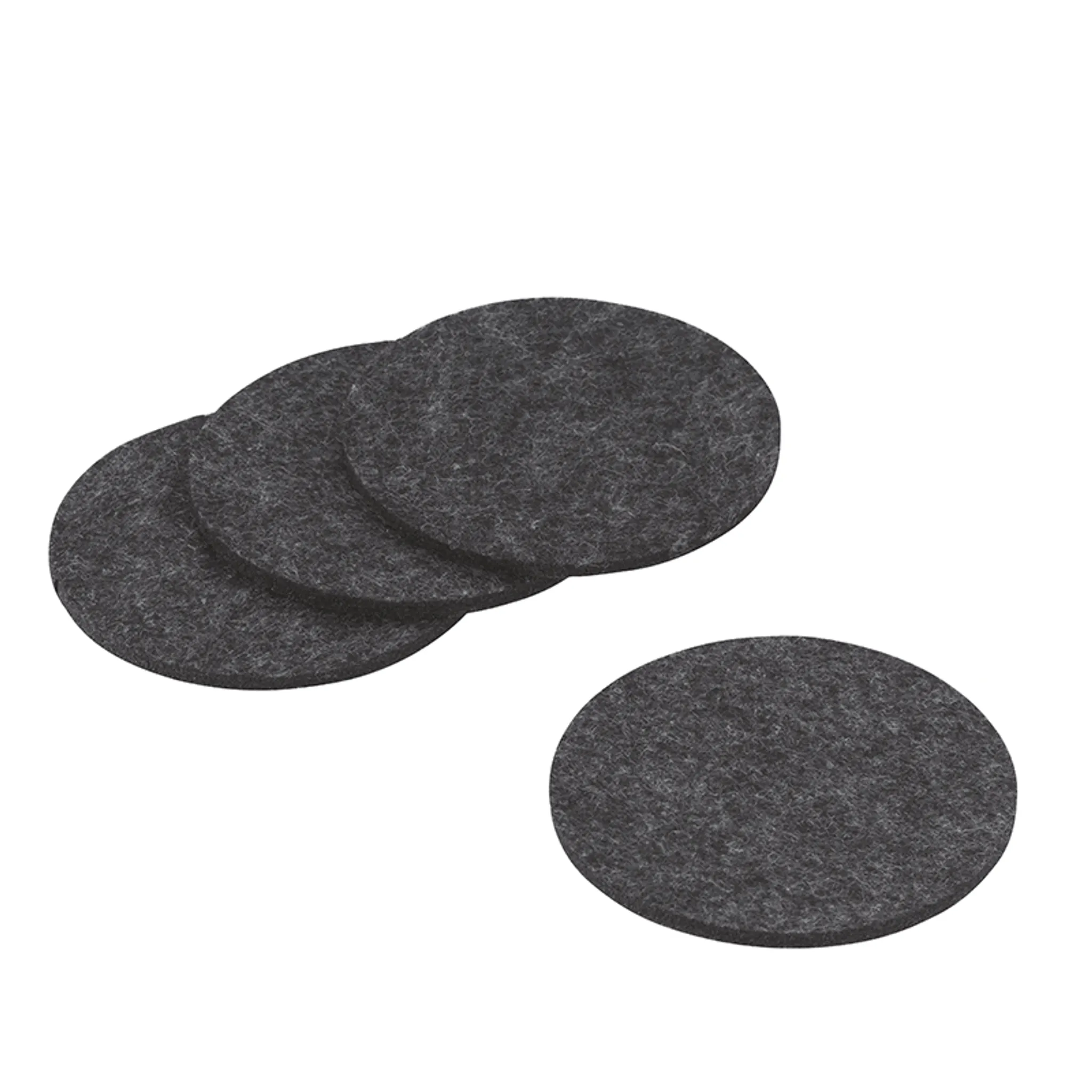 Sous- Sous-verres pour verres - Métal - Imprimé rouille - Abstrait