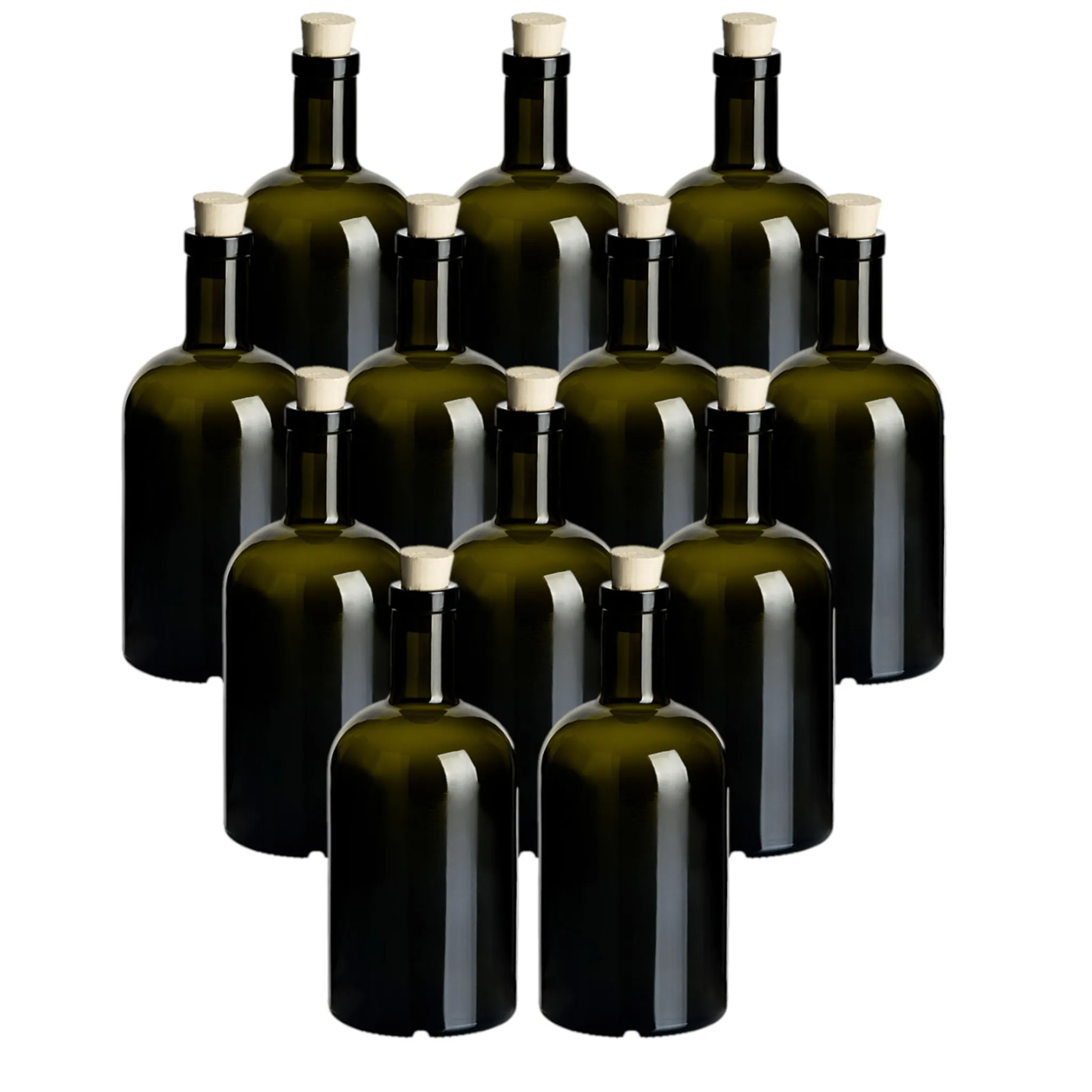 Essig - Öl Glas Karaffe 150 ml kleine Kanne Transparent mit Stöpsel  Glasflasche