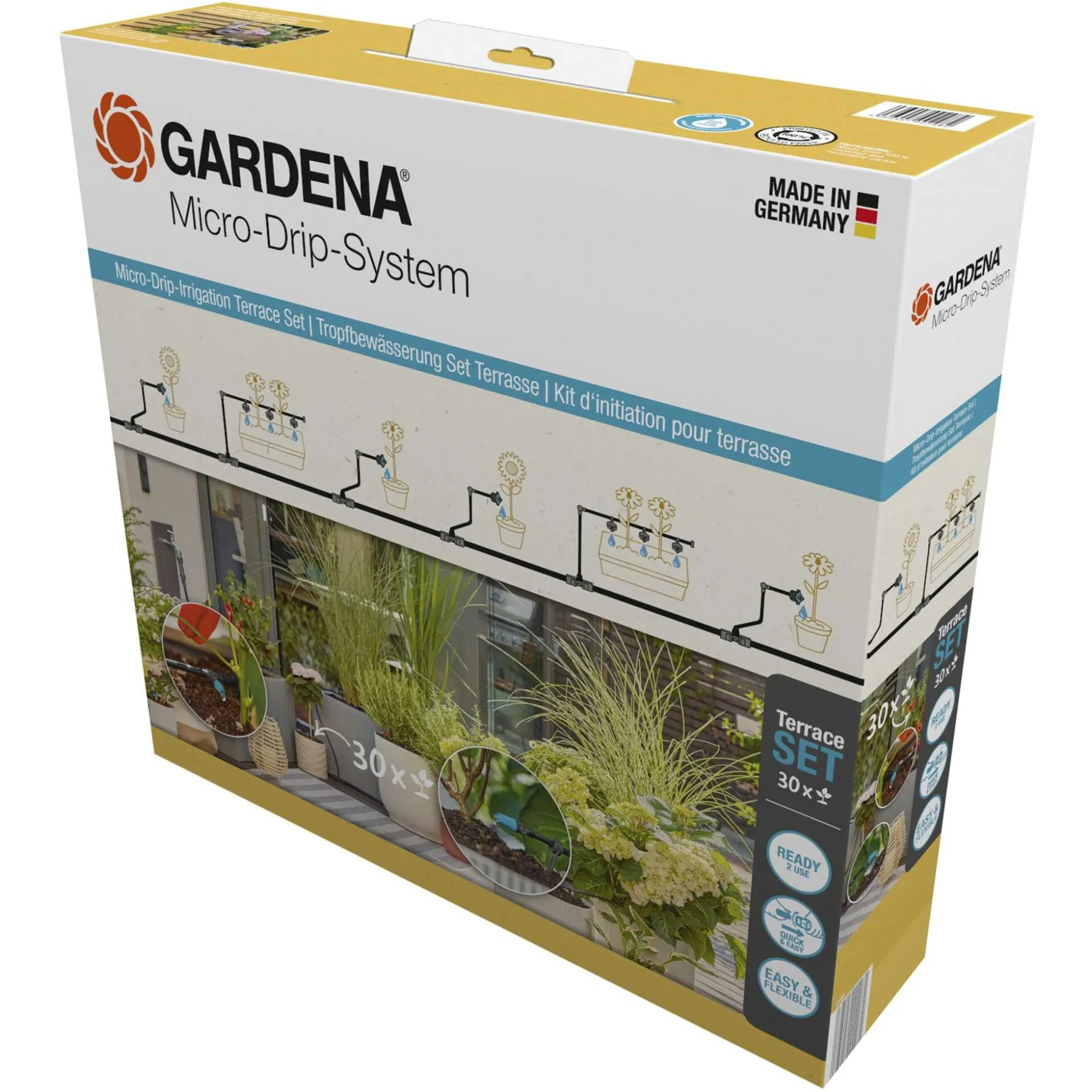 Gardena Set Micro-Drip-System Terrasse (30