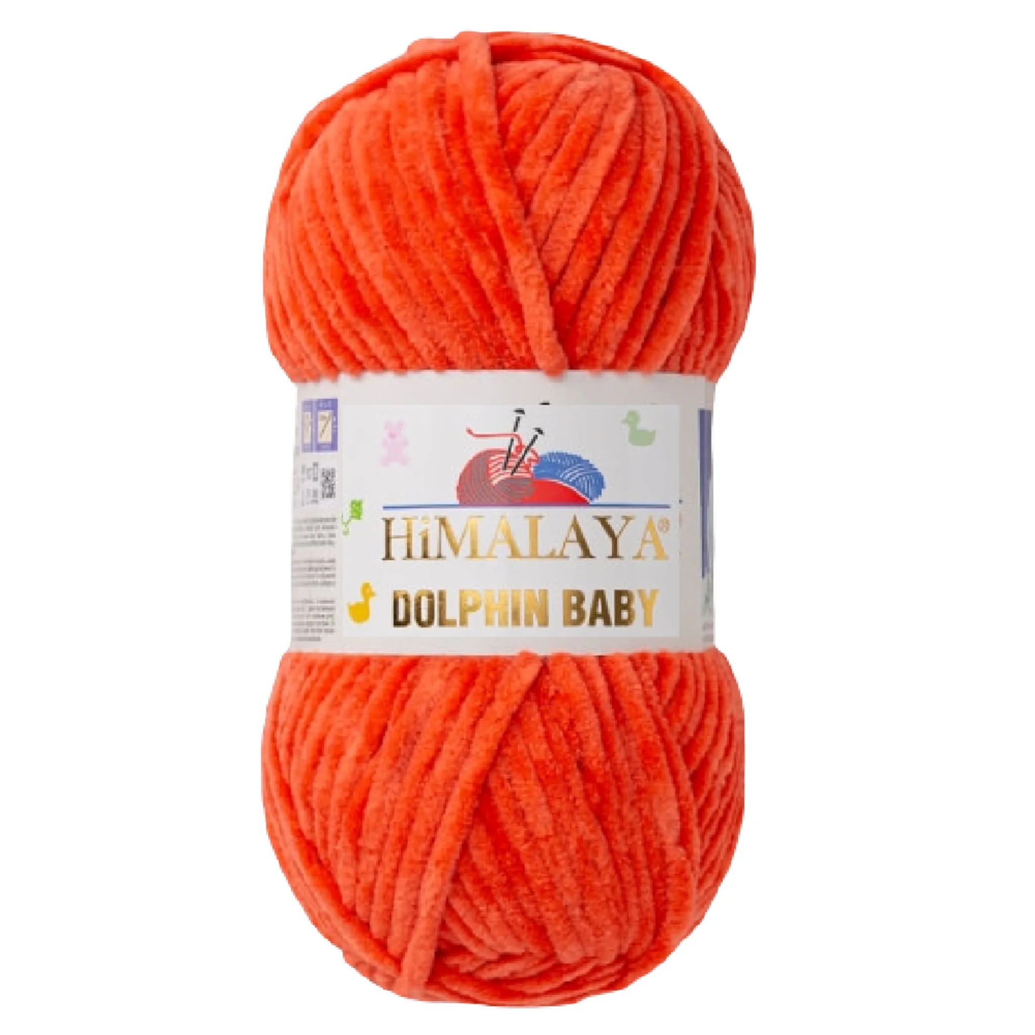 Himalaya Dolphin Baby 100gr 120mt- chenille yarn soft yarn for knitting  crochet