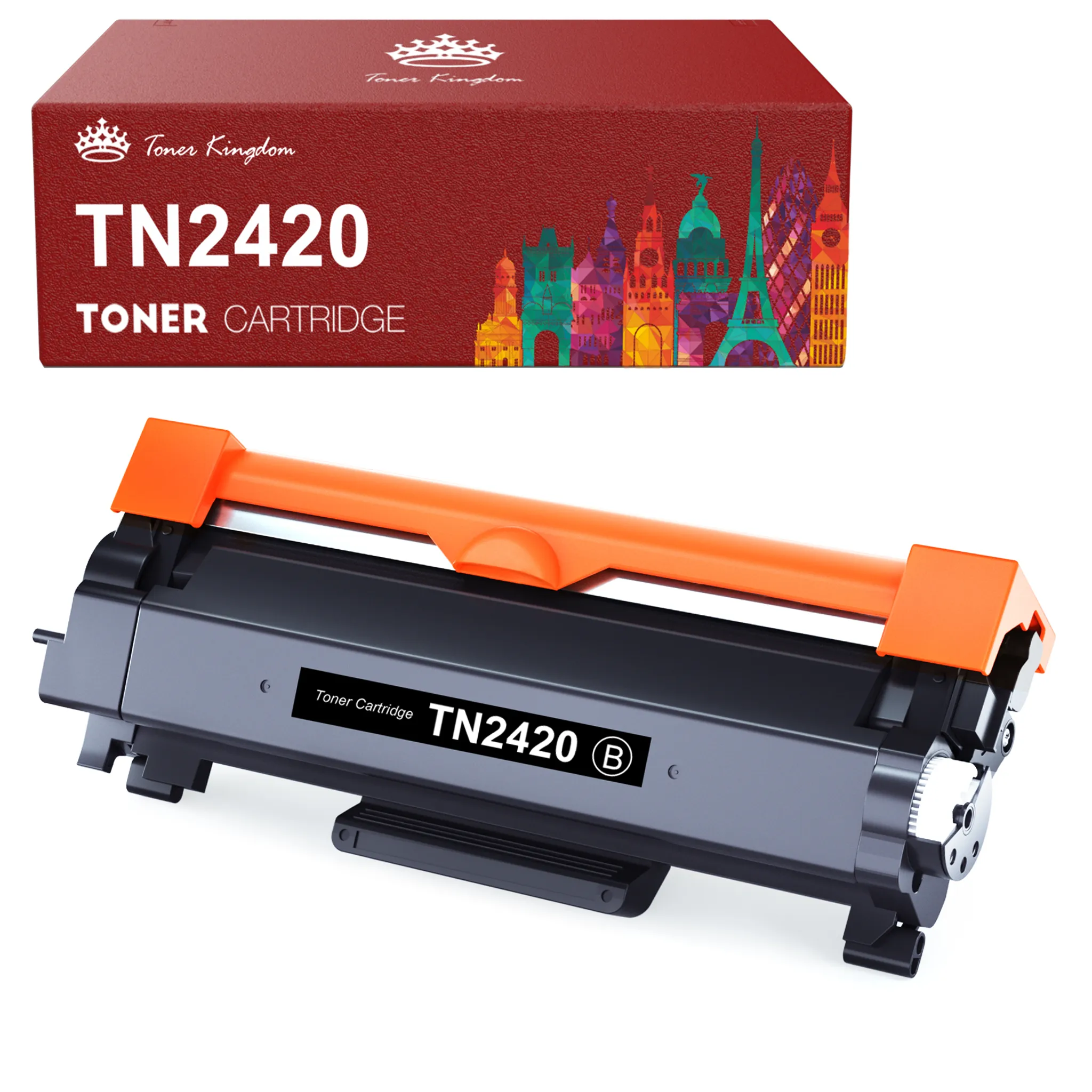 Black Point Toner Compatible with TN-2410 Black for Brother: HL: L2310D,  L2350DW, L2370DN, L2375DW; DCP: L2510D, L2530DW, L2550DN; MFC: L2710DN