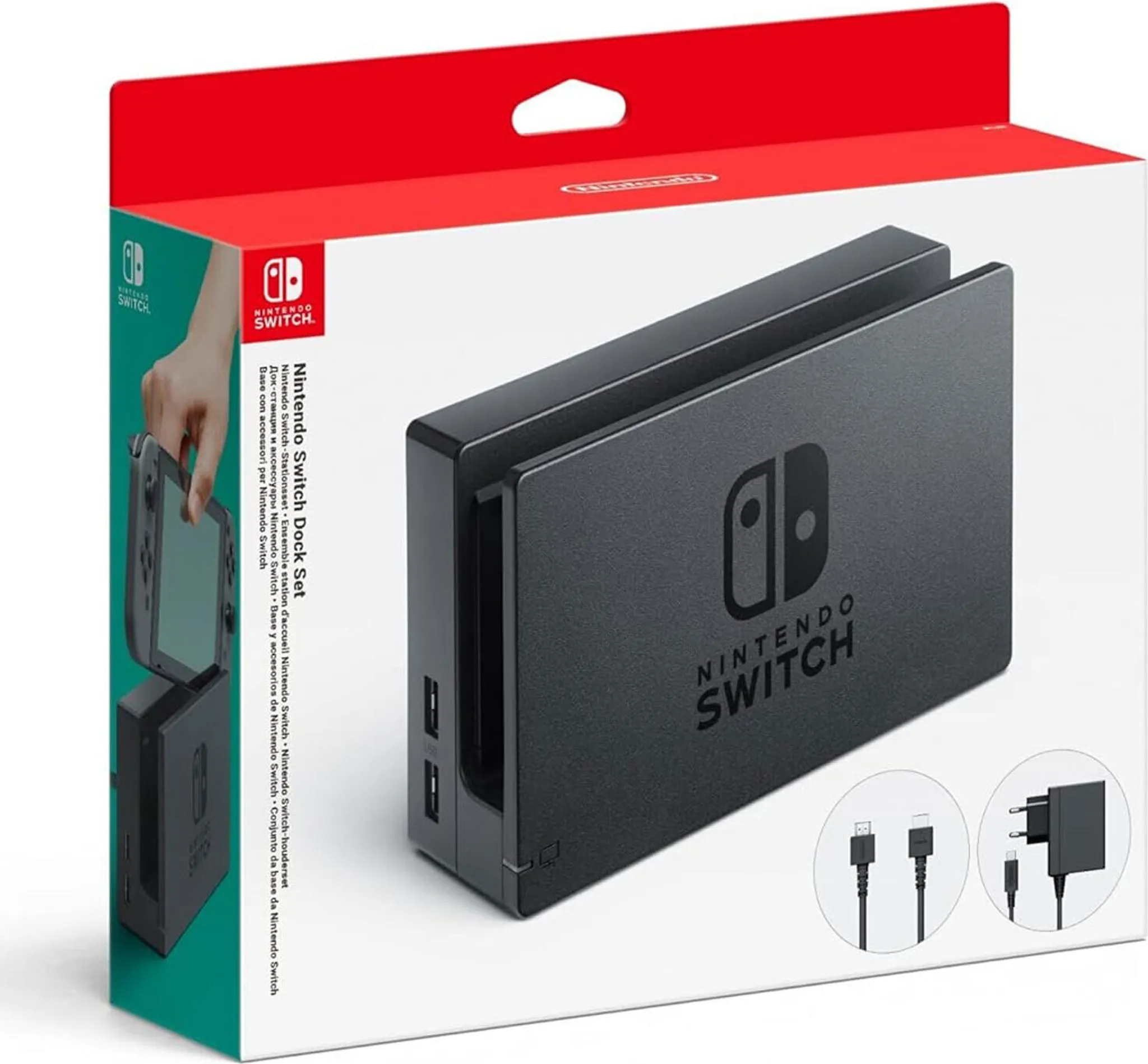 Nintendo Switch Dock Set - Replikator portów - USB-C - HDMI