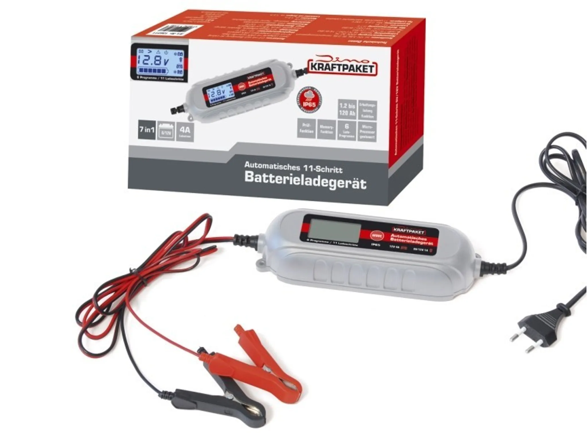 Vollautomatisches Batterieladegerät 4 Ampere