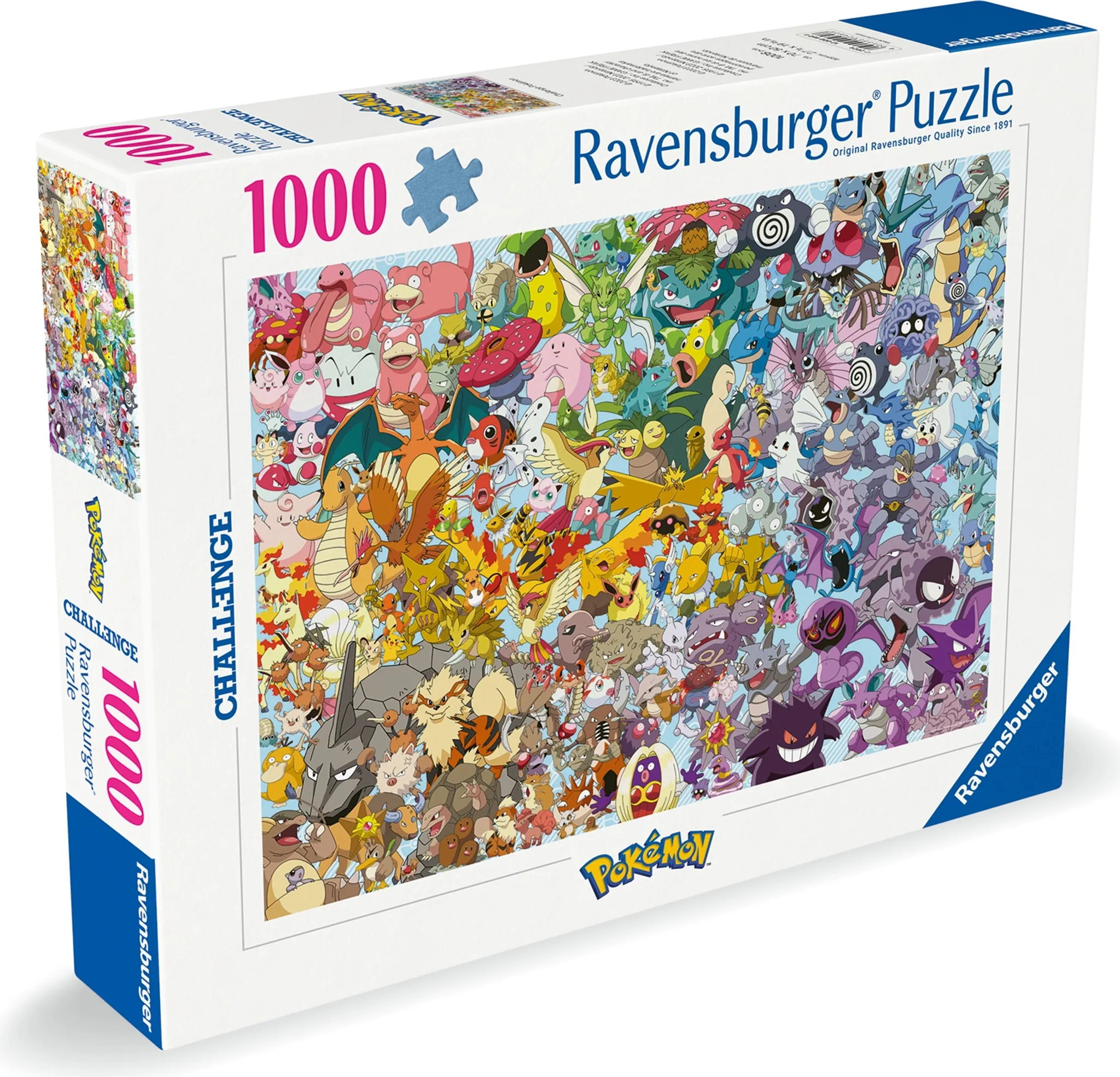 Puzzle per adulti 1000 pezzi animali del mondo 70 x 50 cm puzzle