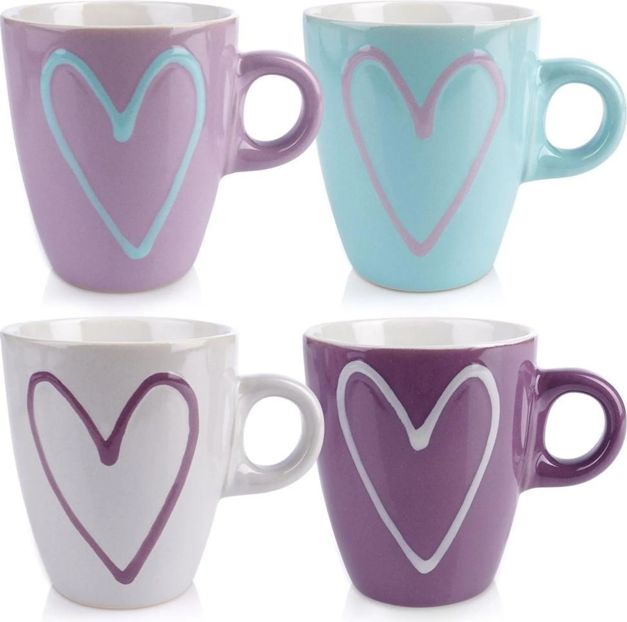 Boscul Tazza A Due Manici, Ideale Per Presa Debole, Per Disabilità Dell'artrite E Per Aiutare A Bere Facilmente Per Anziani, A Doppia Mano, 3 Colori Da 310 Ml (viola - Foto 7