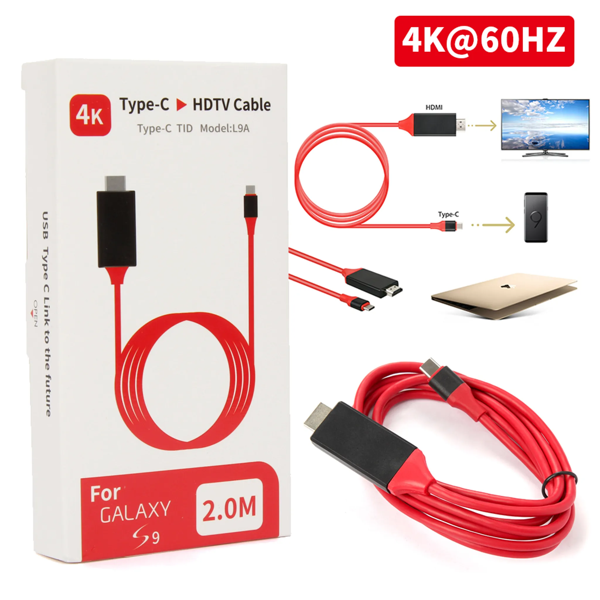 4K MHL Type C zu HDMI USB C auf HDMI HDTV TV | Monitor-Adapter