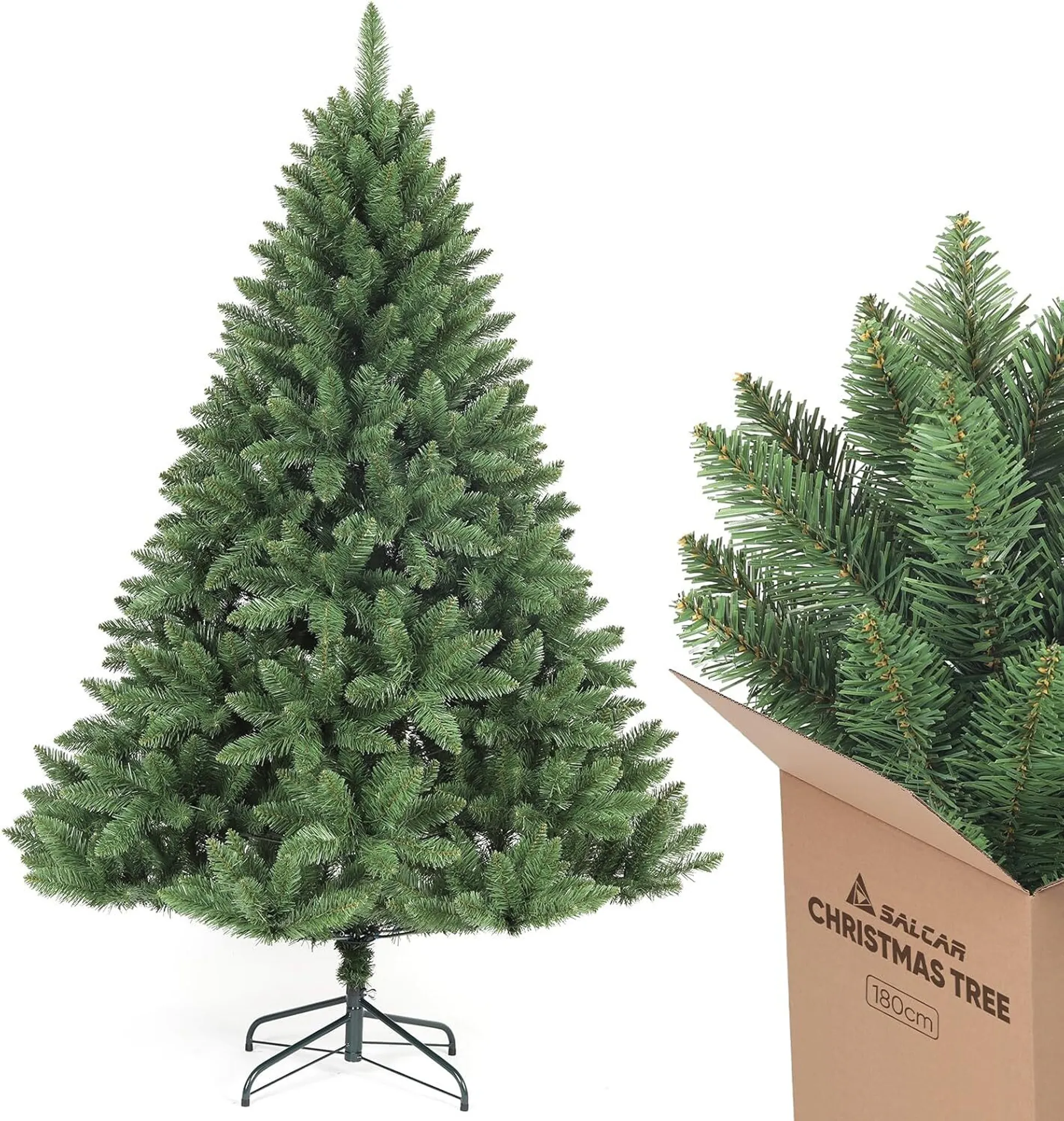 Naturgetreuer store Künstlicher Weihnachtsbaum ca. 180cm