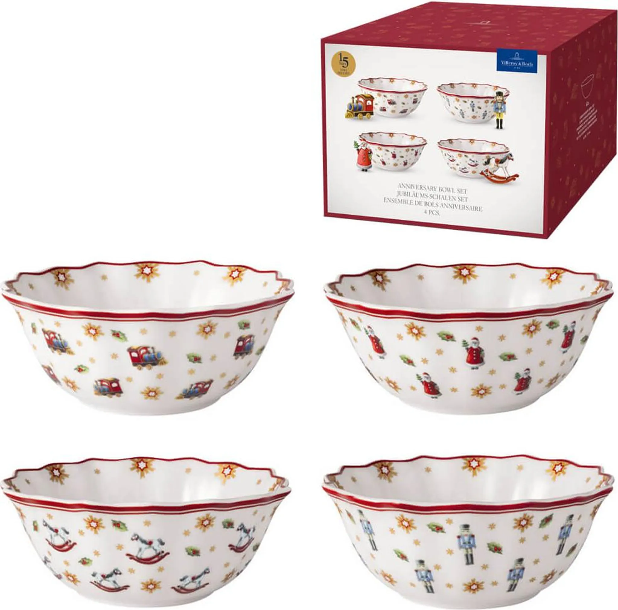 Villeroy & Boch - Toy's Delight ensemble d'assiettes anniversaire 4