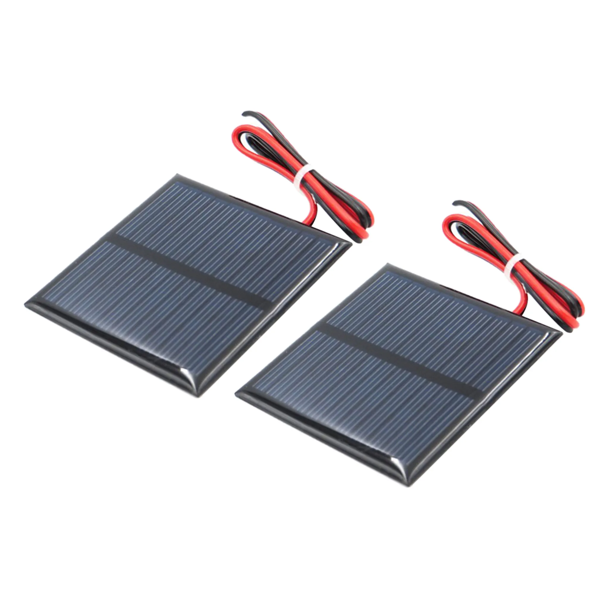 B 4V 60x80mm Perfeclan Kleine Solarmodul Polykristalline Solarzelle DIY Solarpanel Ladegerät für Handys Spielzeuge 