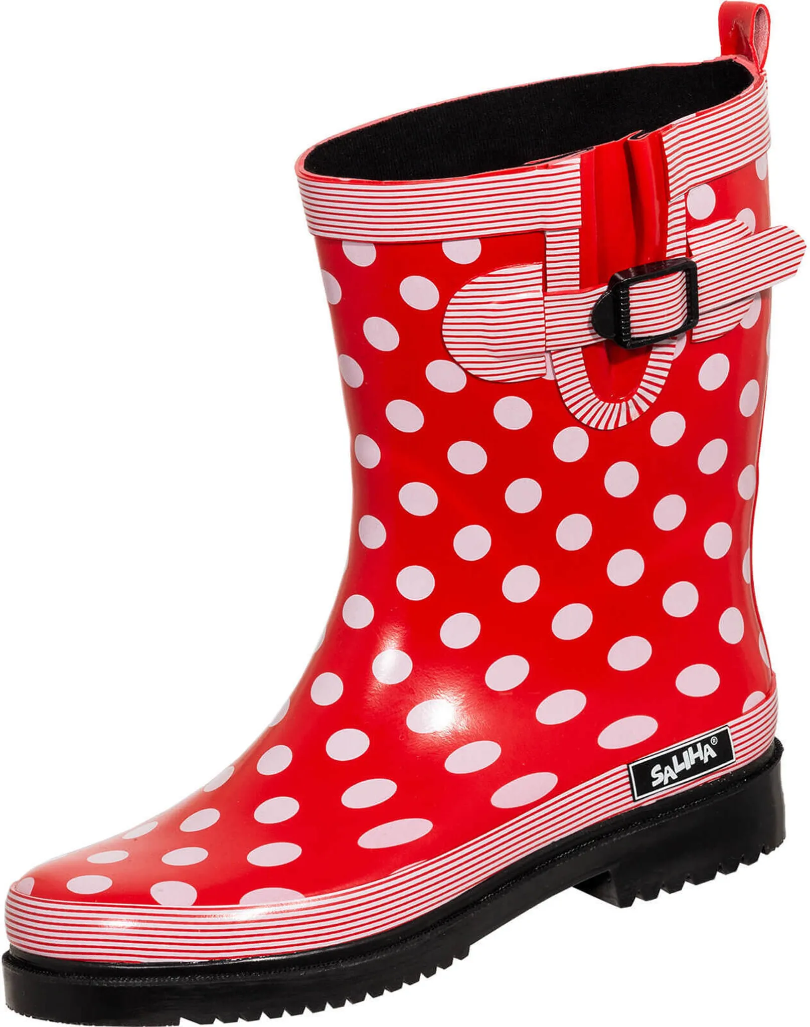 Bockstiegel Damen Regenstiefel Dorin-K rot/bunt-kombi