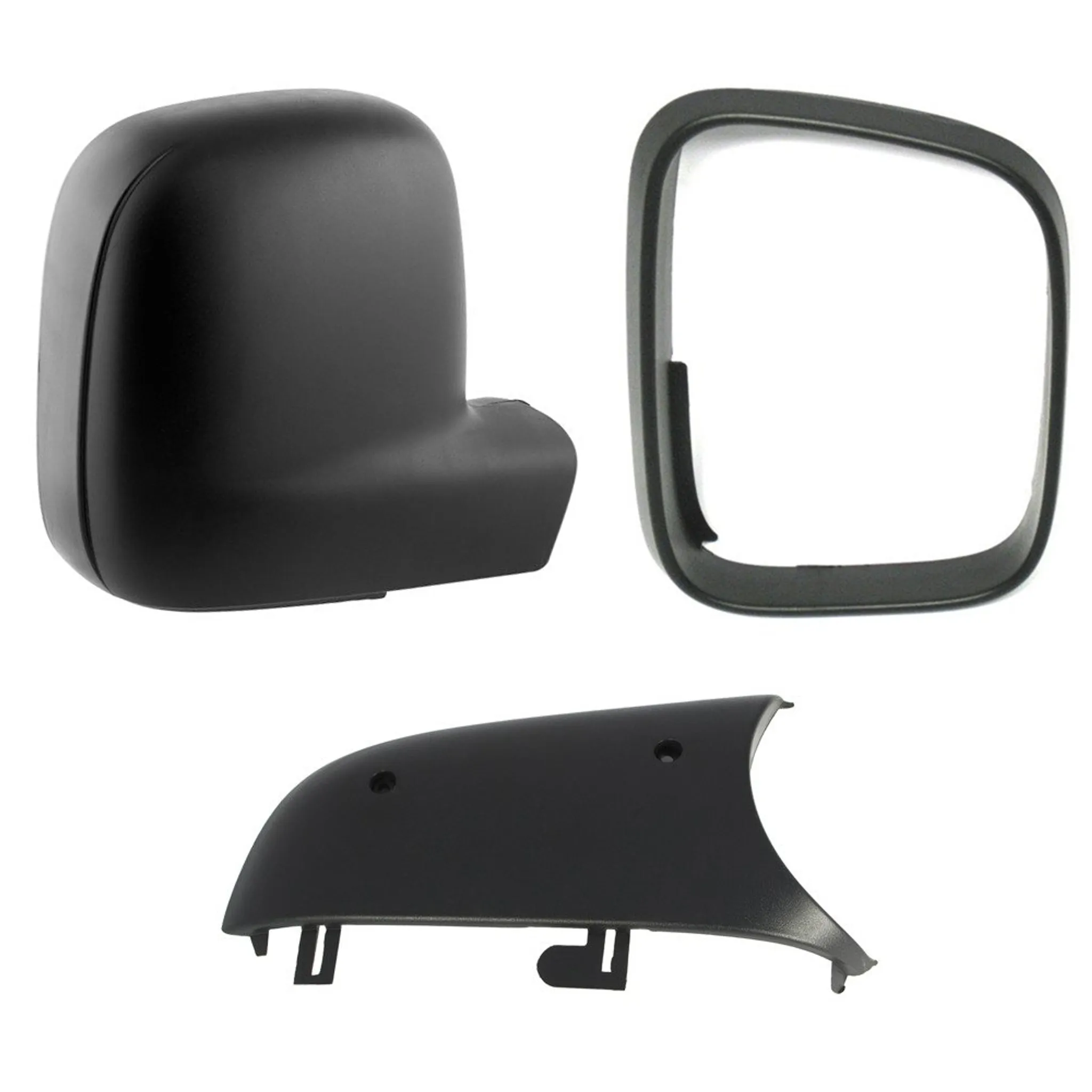 Seitenspiegel spiegel außen Ersatz Gehäuse rechts schwarz für VW  TRANSPORTER V 5