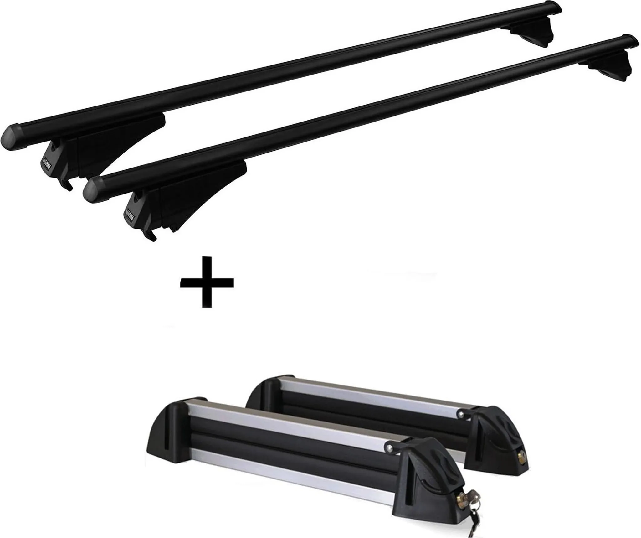Produktbild von Atera Universalgreifer Skihalter Skiträger Paddelhalter Rohrhalter Paar 089501 4028