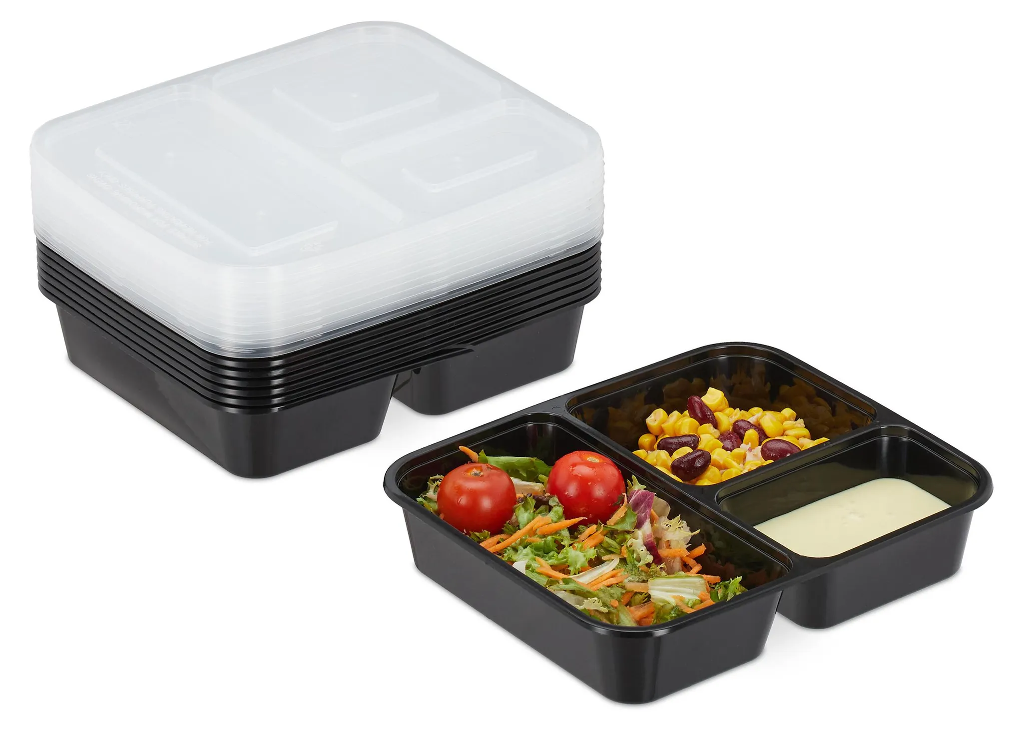 Tefal Masterseal Fresh Frischhaltedosen – Set Mit 9 Boxen, 0,15 Bis 2,2 Liter, Luftdicht & Spülmaschinenfest