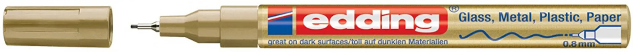 Edding • 780 Paint marker 0,8 mm round Gold