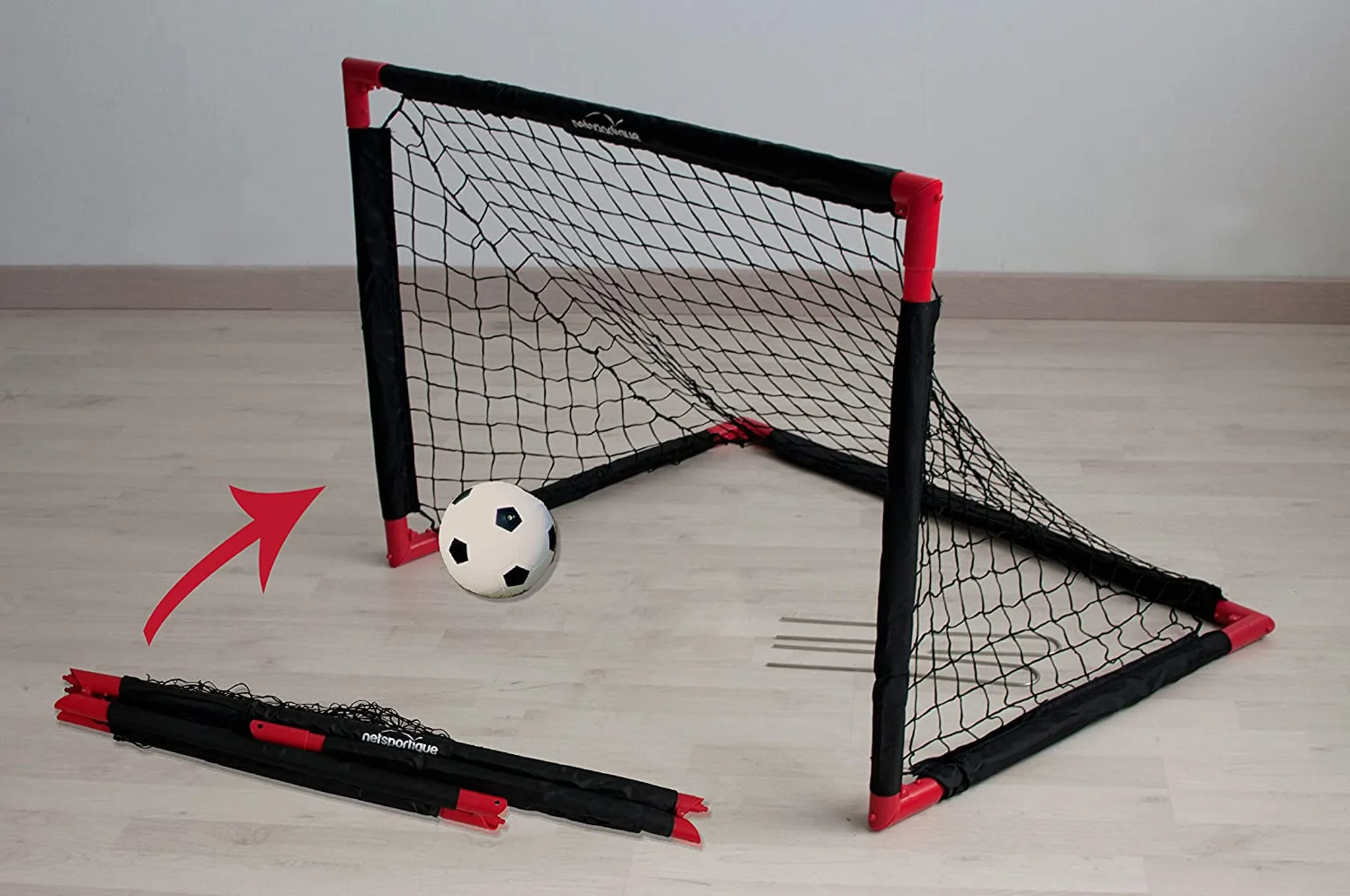 Neue Sportarten Kinder Mini-Fußball-Tor-Sets Hinterhof Indoor Mini-Netz und  Ball 60cm Set