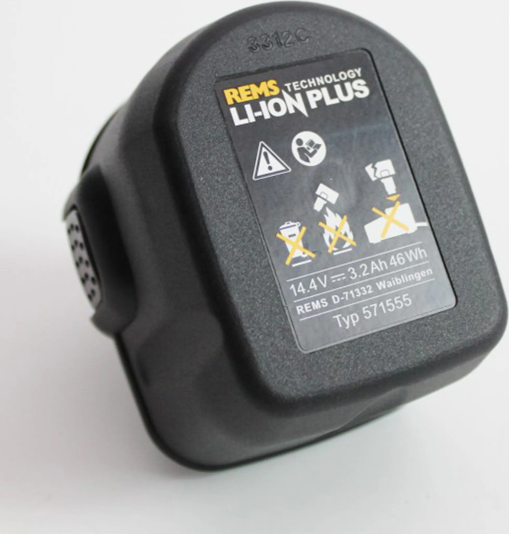 Batterie Lithium-ion REMS 14,4V – 3000 MAh (3,0 Ah) – Régénérée