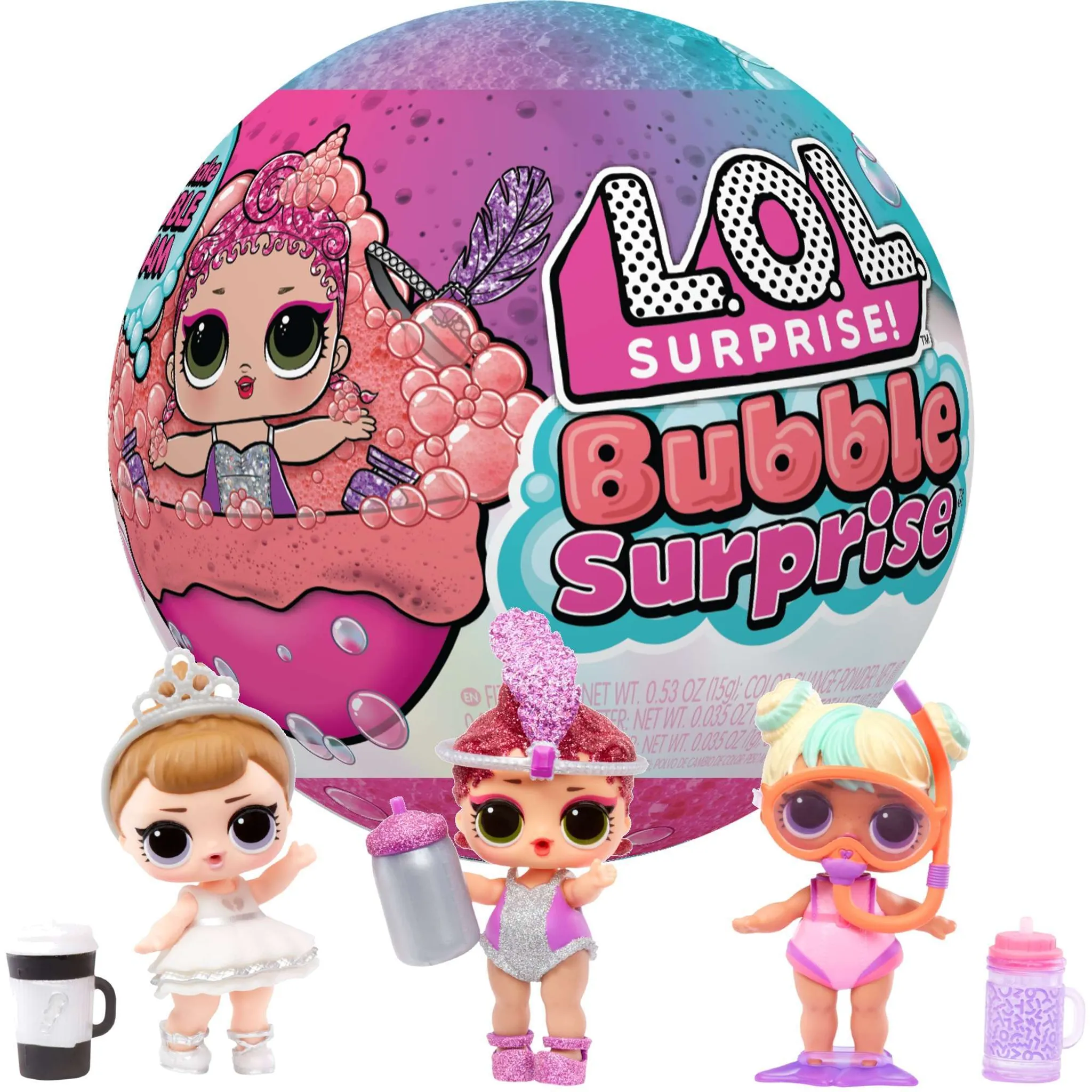 BRB MGA BubbleDoll ball 119807/36