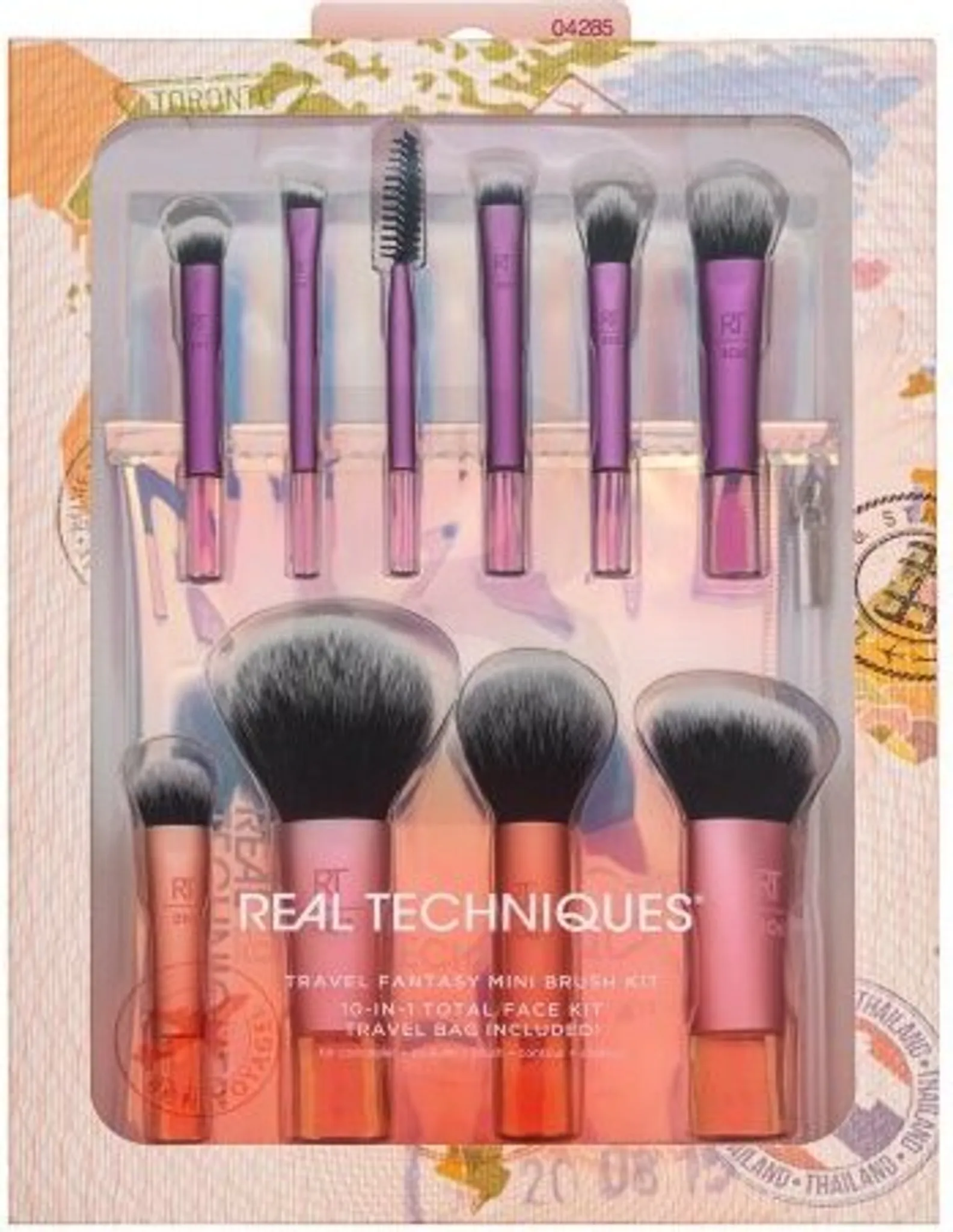 12-teiliges Mini-Pinsel Set Glitzernd – Für Acryl, Aquarell & Basteln, Bunte Griffe
